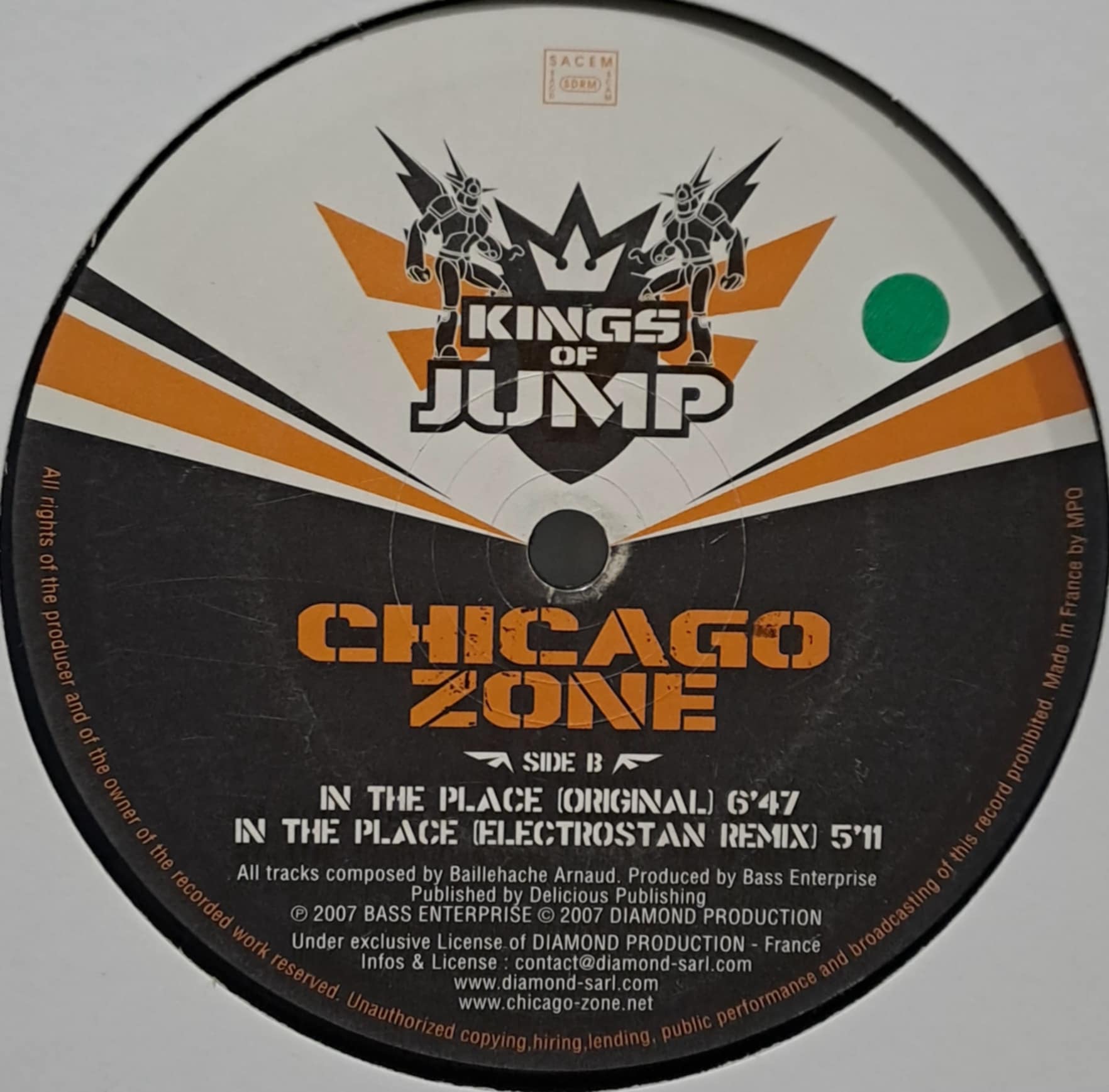 Kings Of Jump 01 - vinyle Hard House