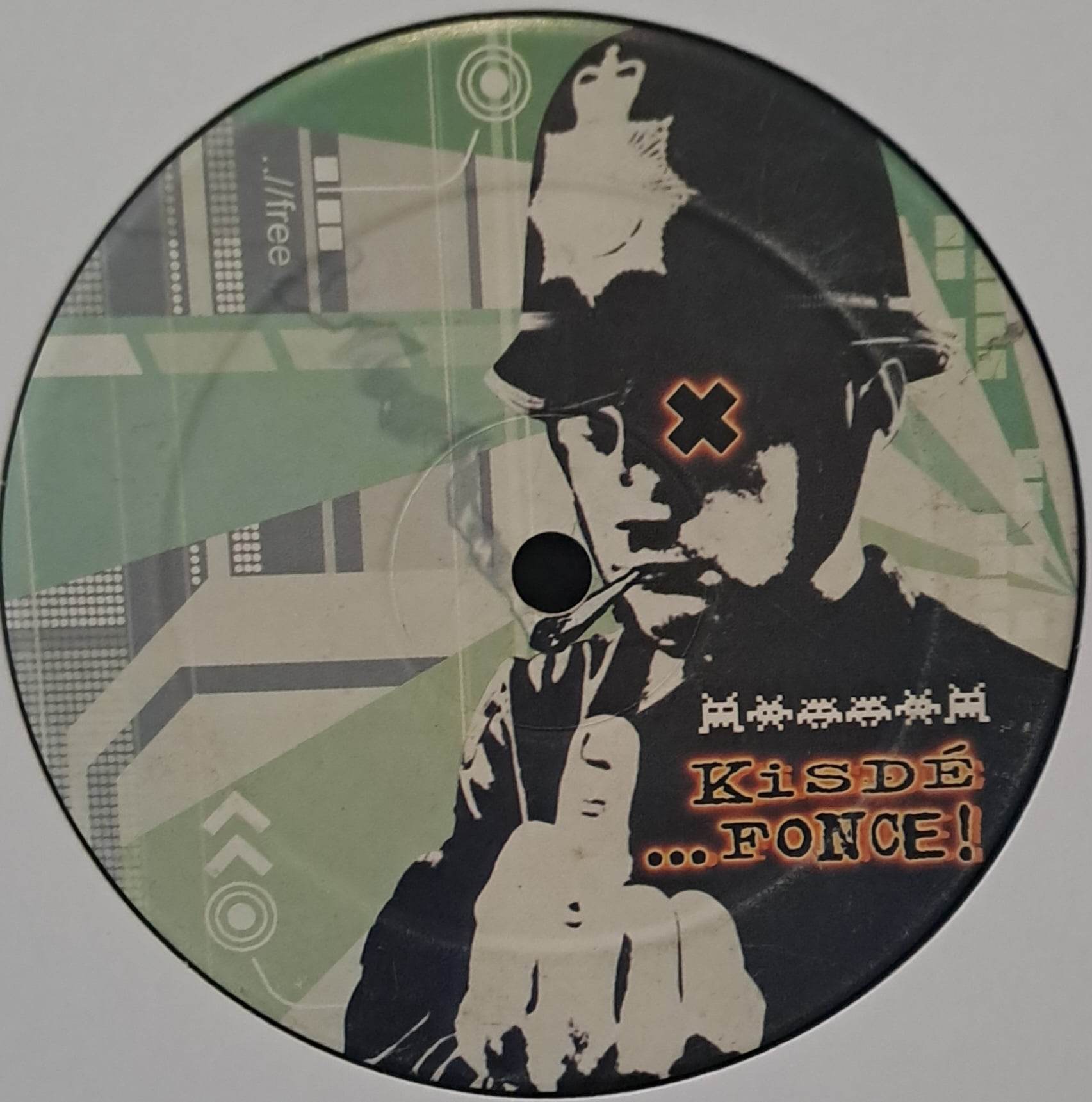 Kisdé 01 (Kisdé... Fonce!) - vinyle freetekno