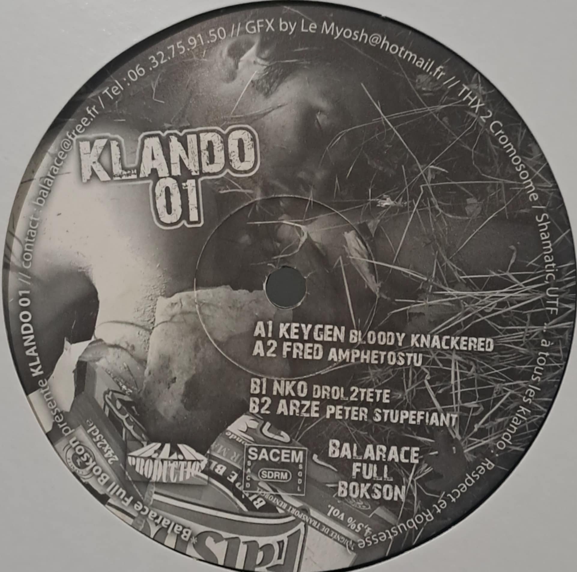 Klando 01 - vinyle freetekno
