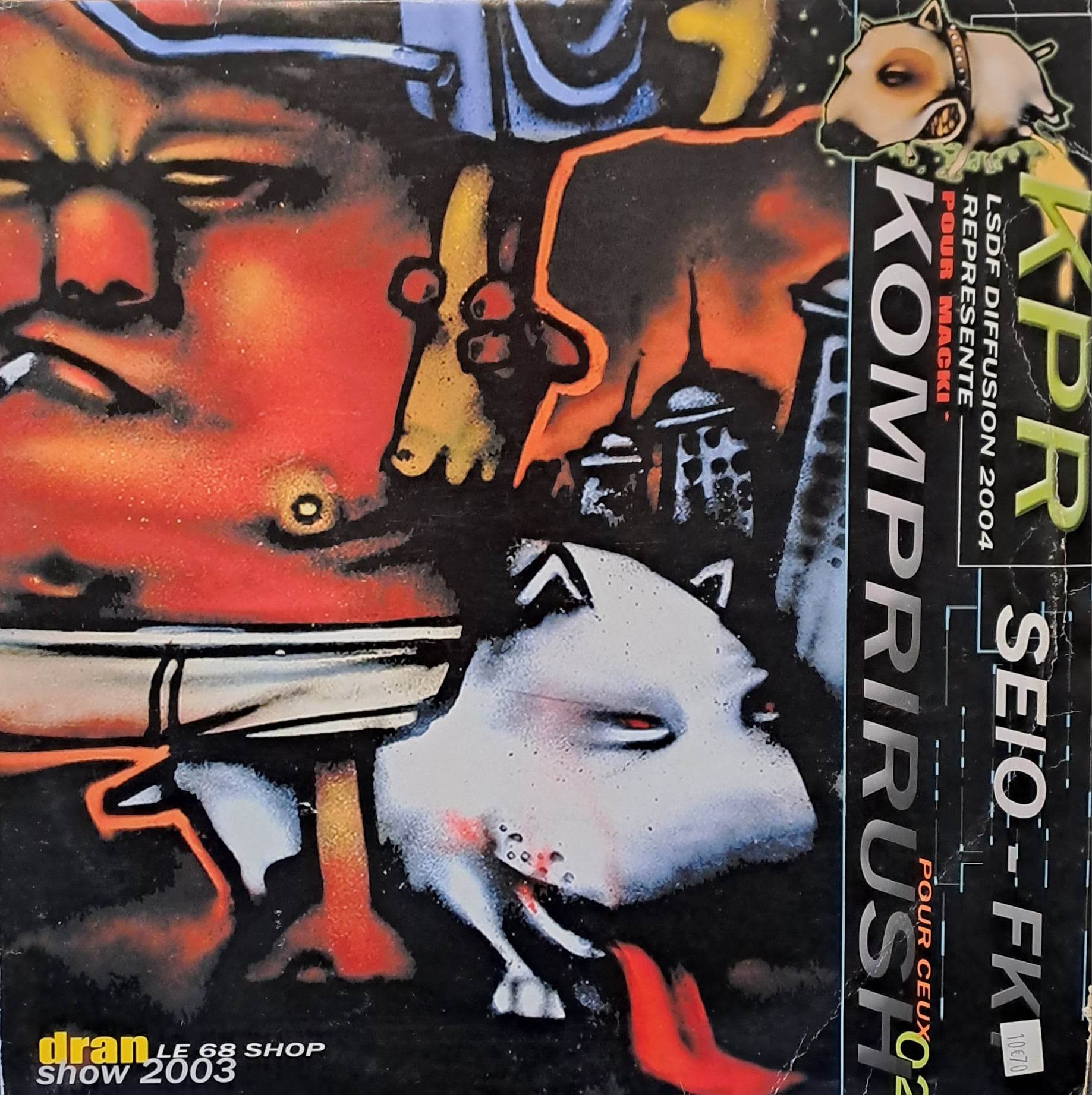 Komprirush 02 - vinyle freetekno