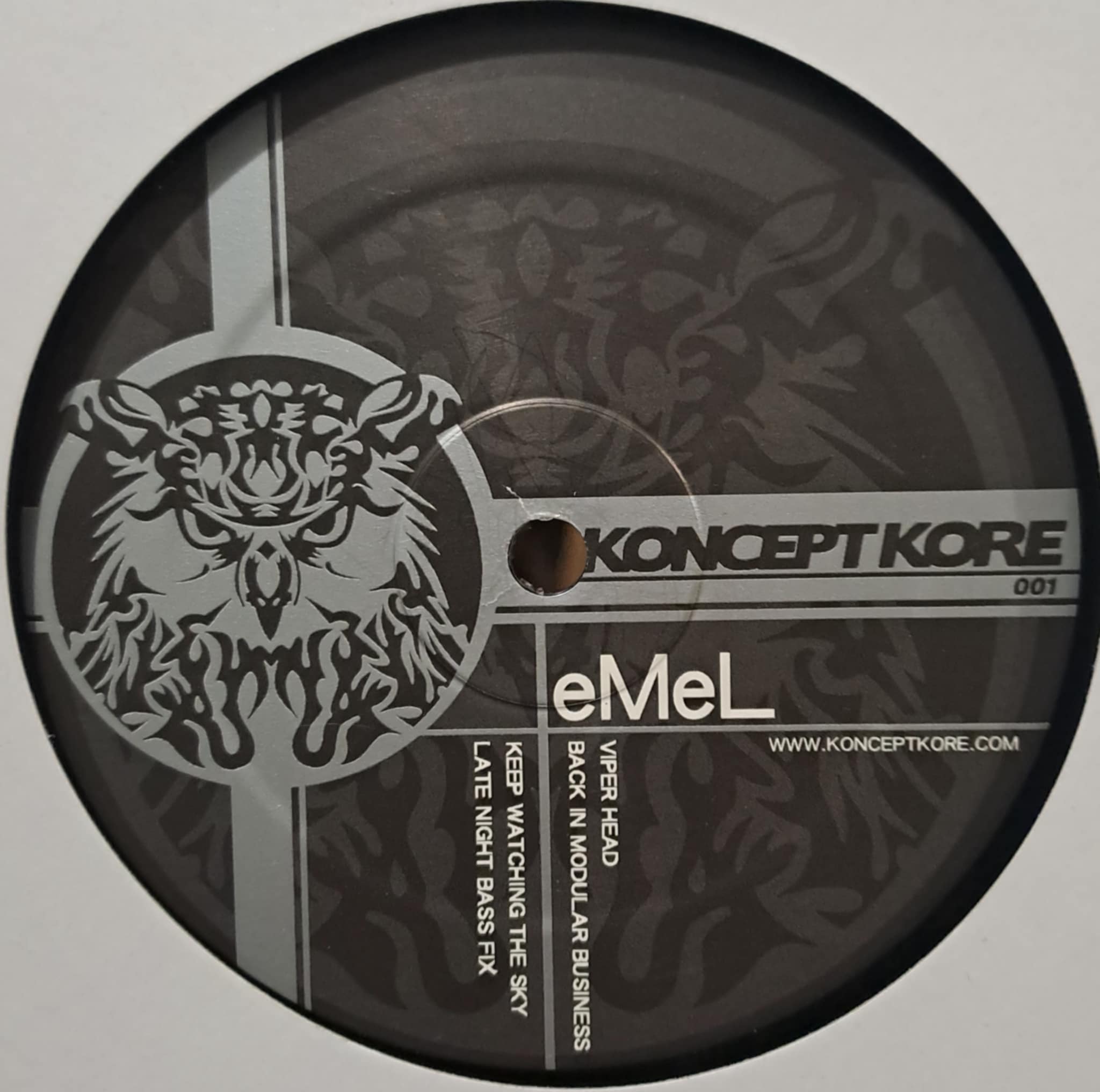 Koncept Kore 001 - vinyle hard techno