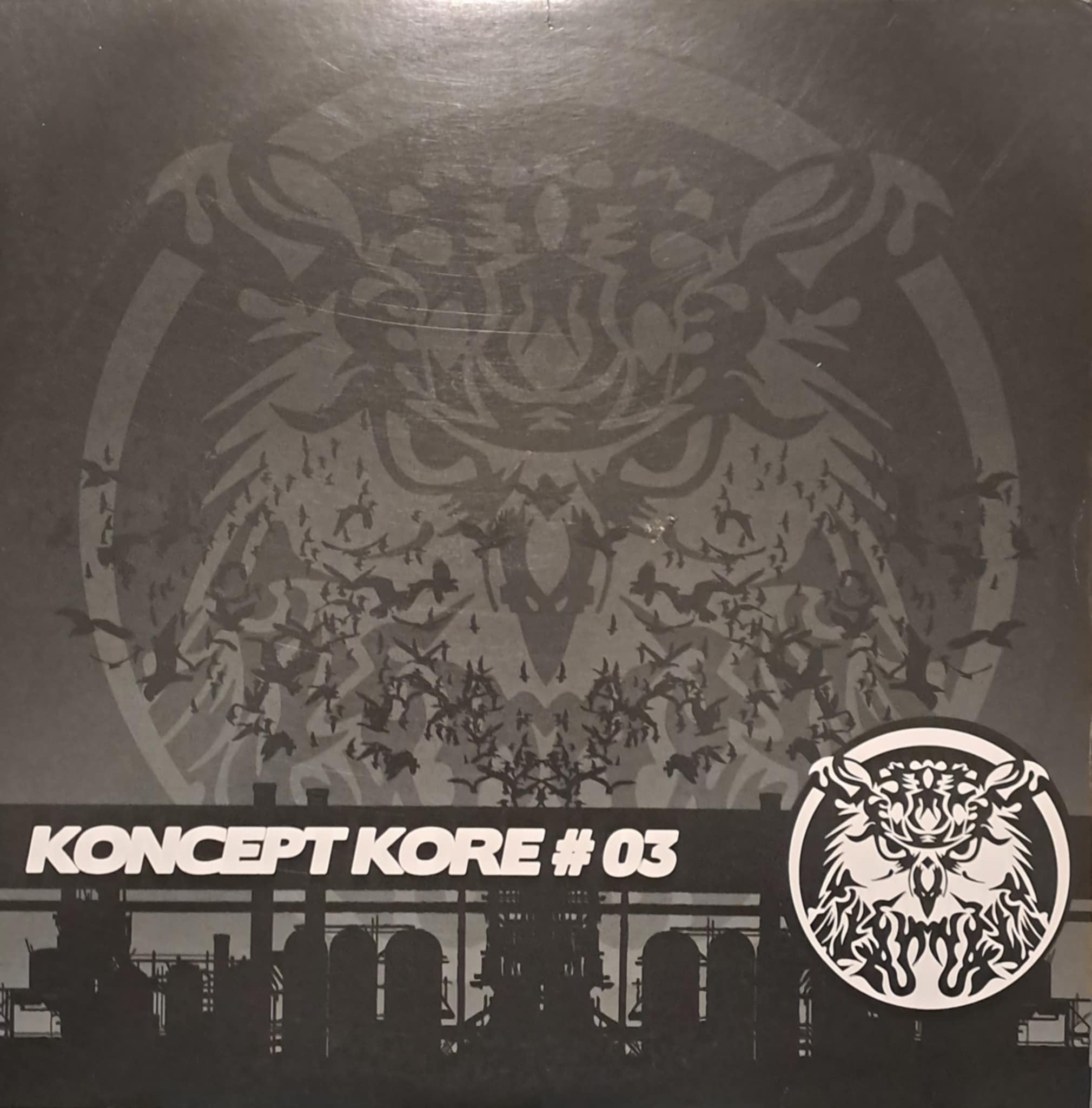 Koncept Kore 003 (double album) - vinyle hard techno