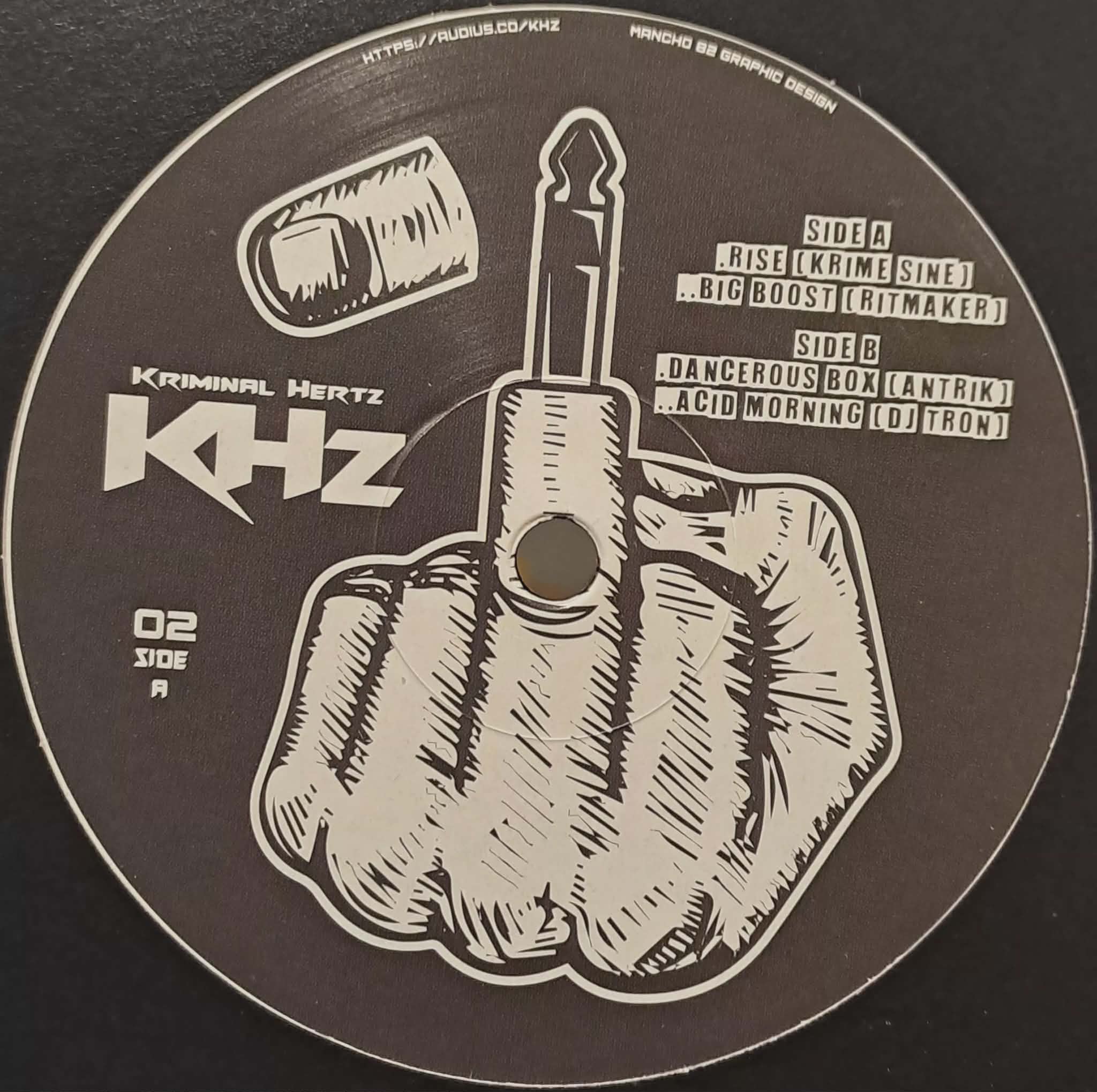 Kriminal Hertz 02 - vinyle freetekno