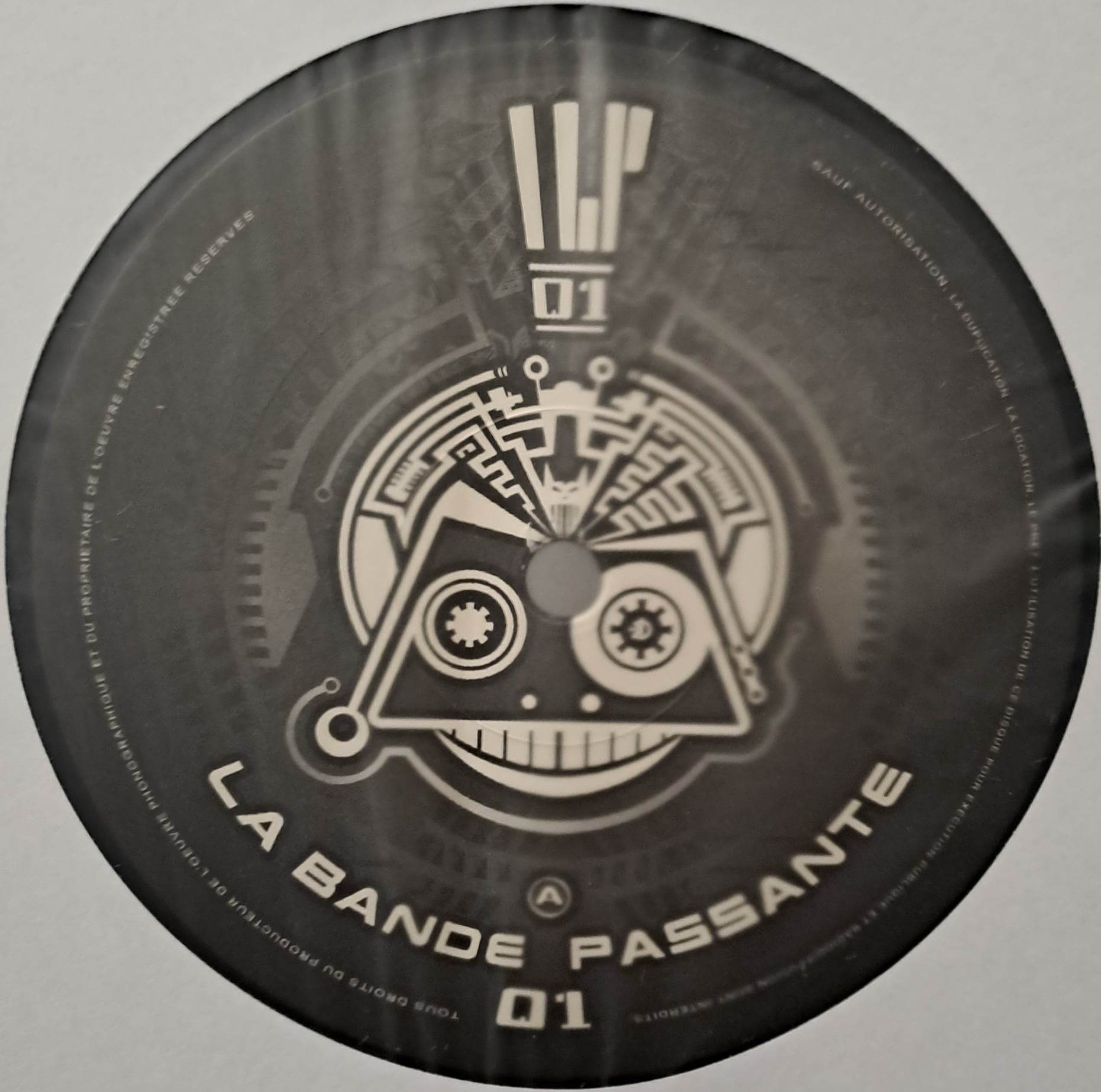 La Bande Passante 01 - vinyle freetekno