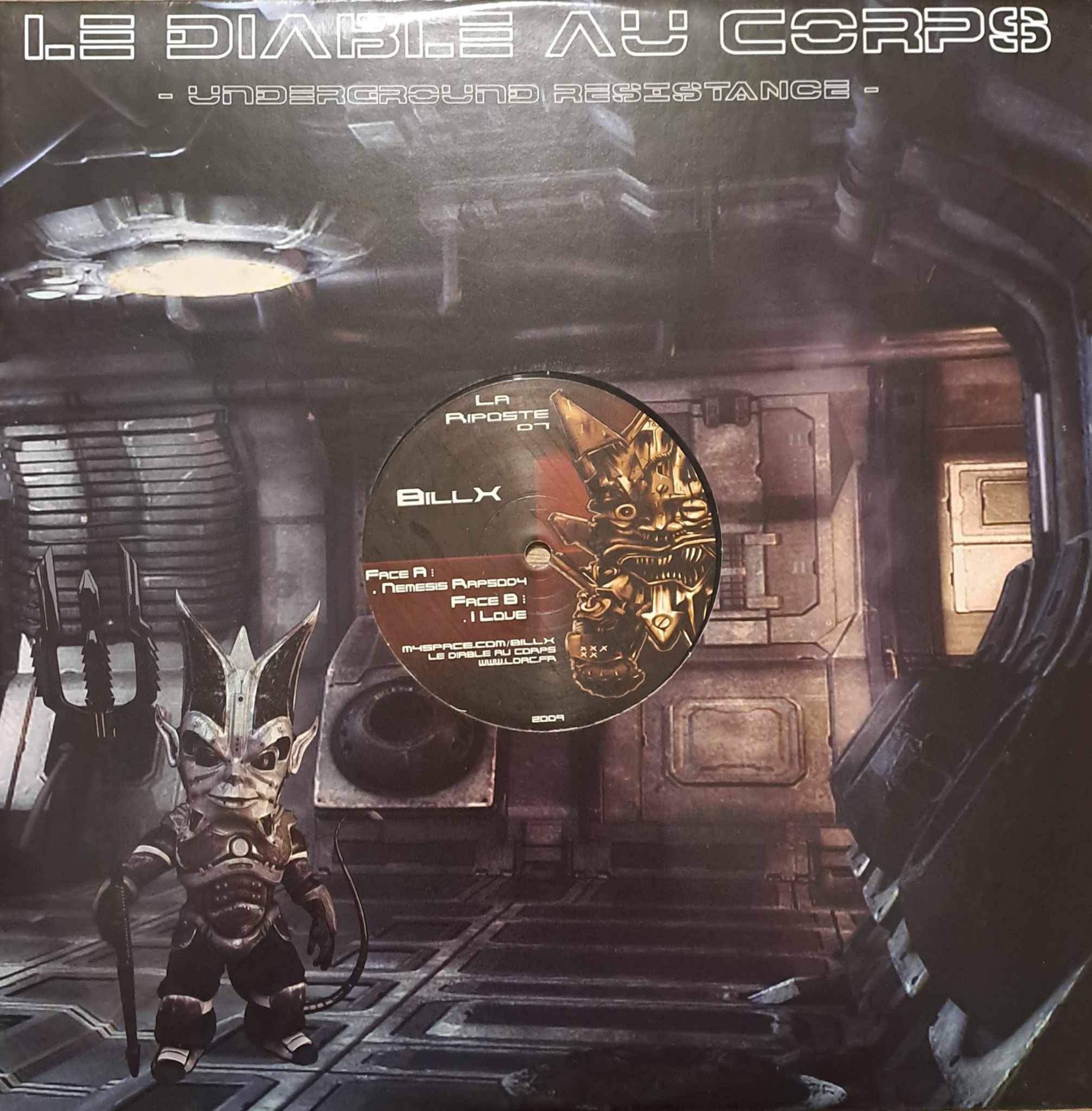 La Riposte 07 - vinyle freetekno