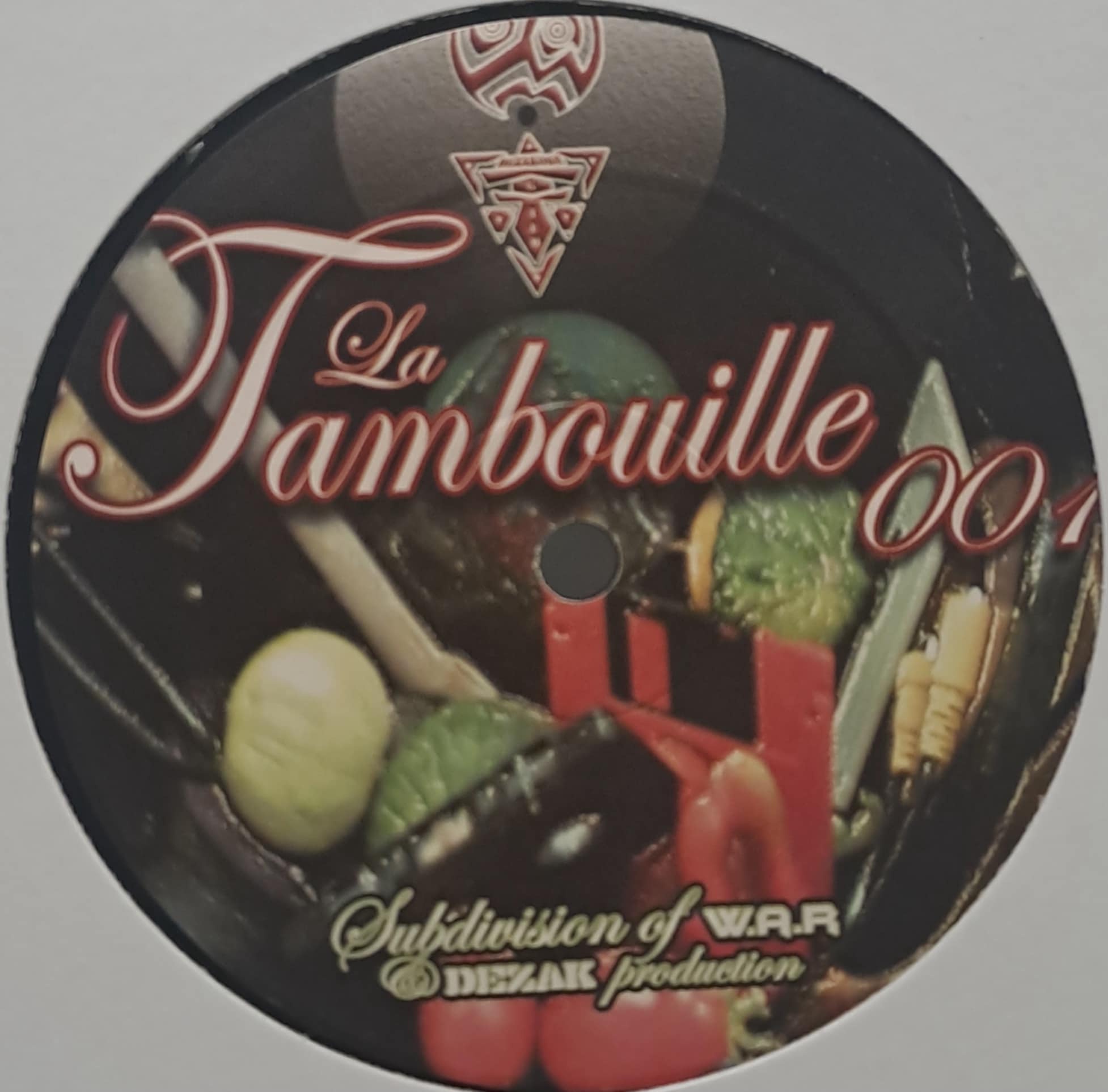 La Tambouille 001 - vinyle freetekno