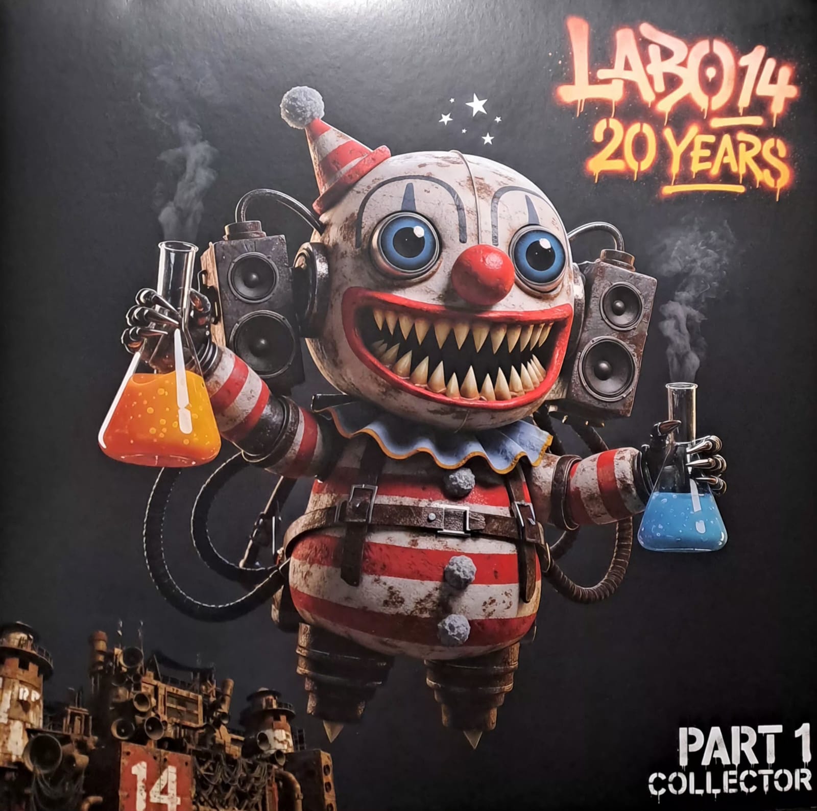 Labo 14 20 Years Collector Part 1 (double album) - vinyle freetekno