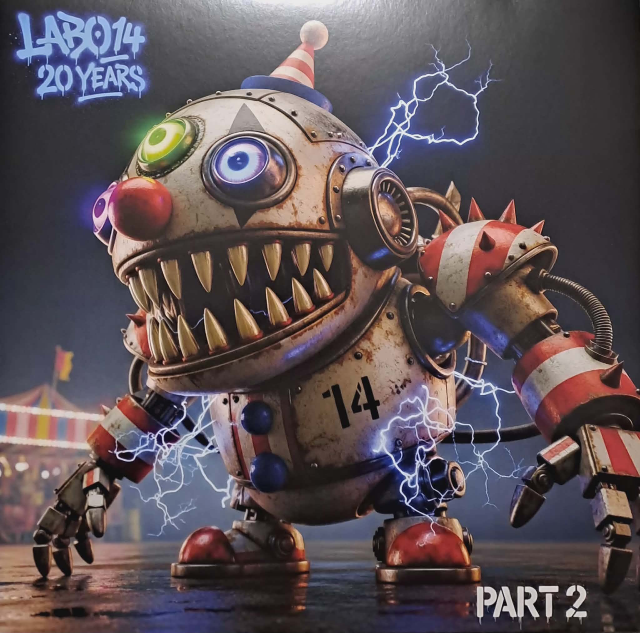 Labo 14 20 Years Collector Part 2 (double album) - vinyle freetekno