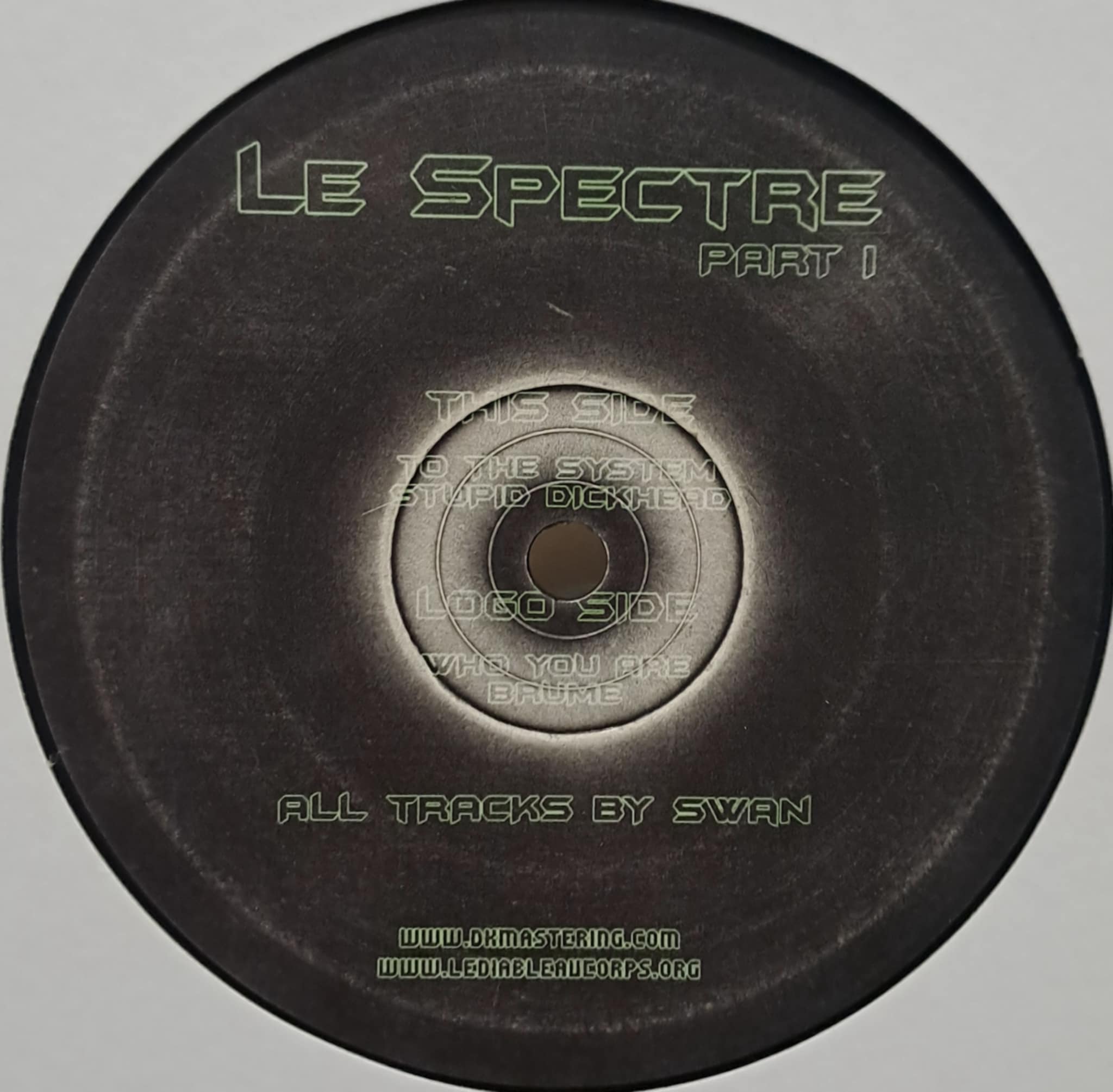 Le Spectre 01 - vinyle hardcore