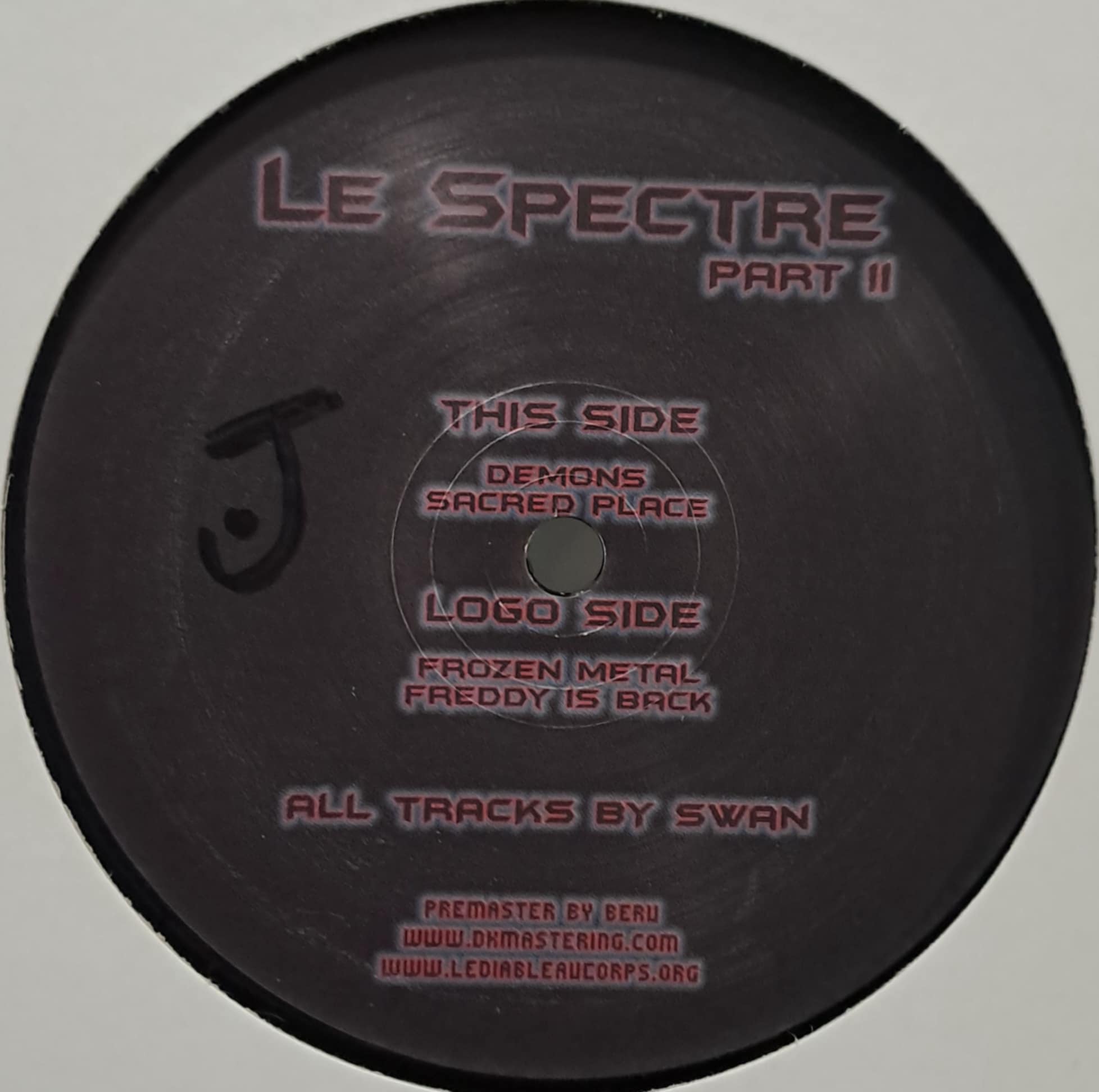 Le Spectre 02 - vinyle freetekno