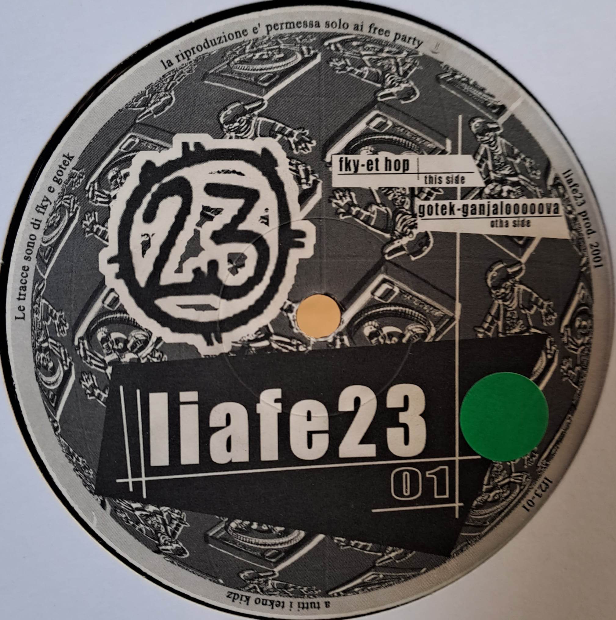 Liafe 23 01 - vinyle freetekno