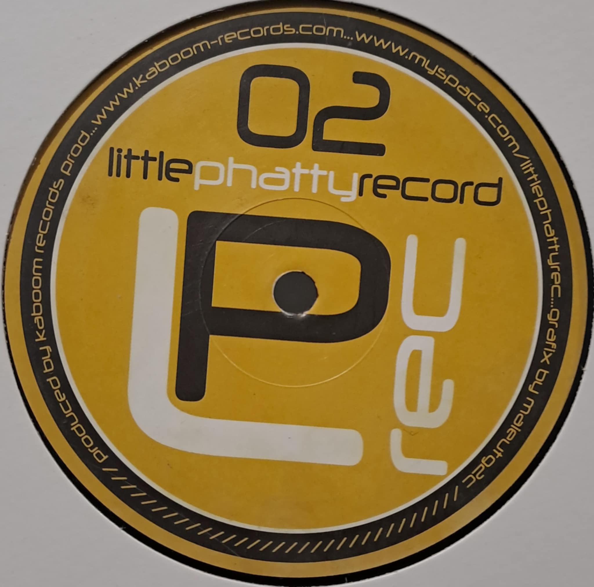 Little Phatty Records 02 - vinyle electro