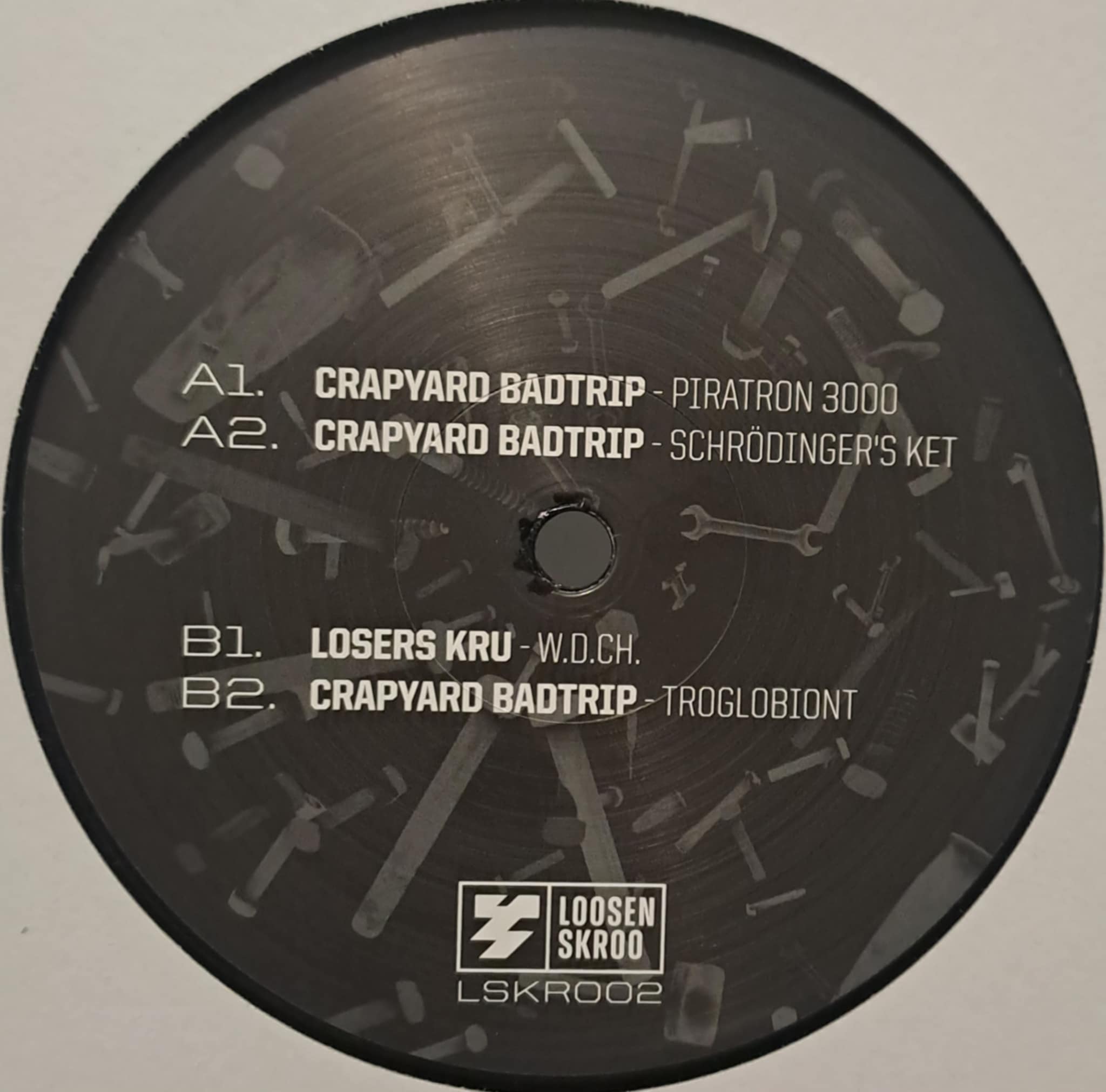 Loosen Skroo records 002 - vinyle freetekno