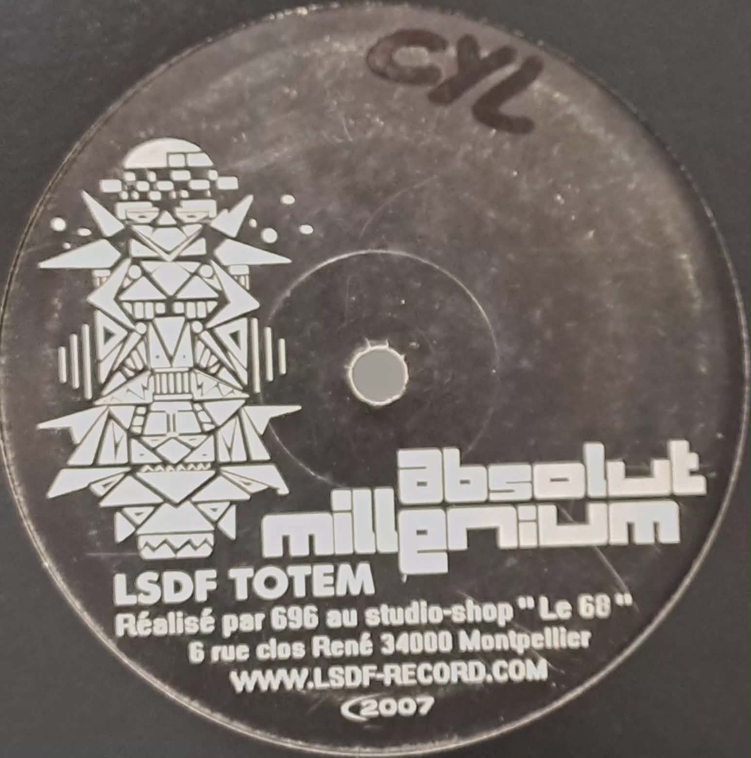 LSDF 2007 - vinyle freetekno