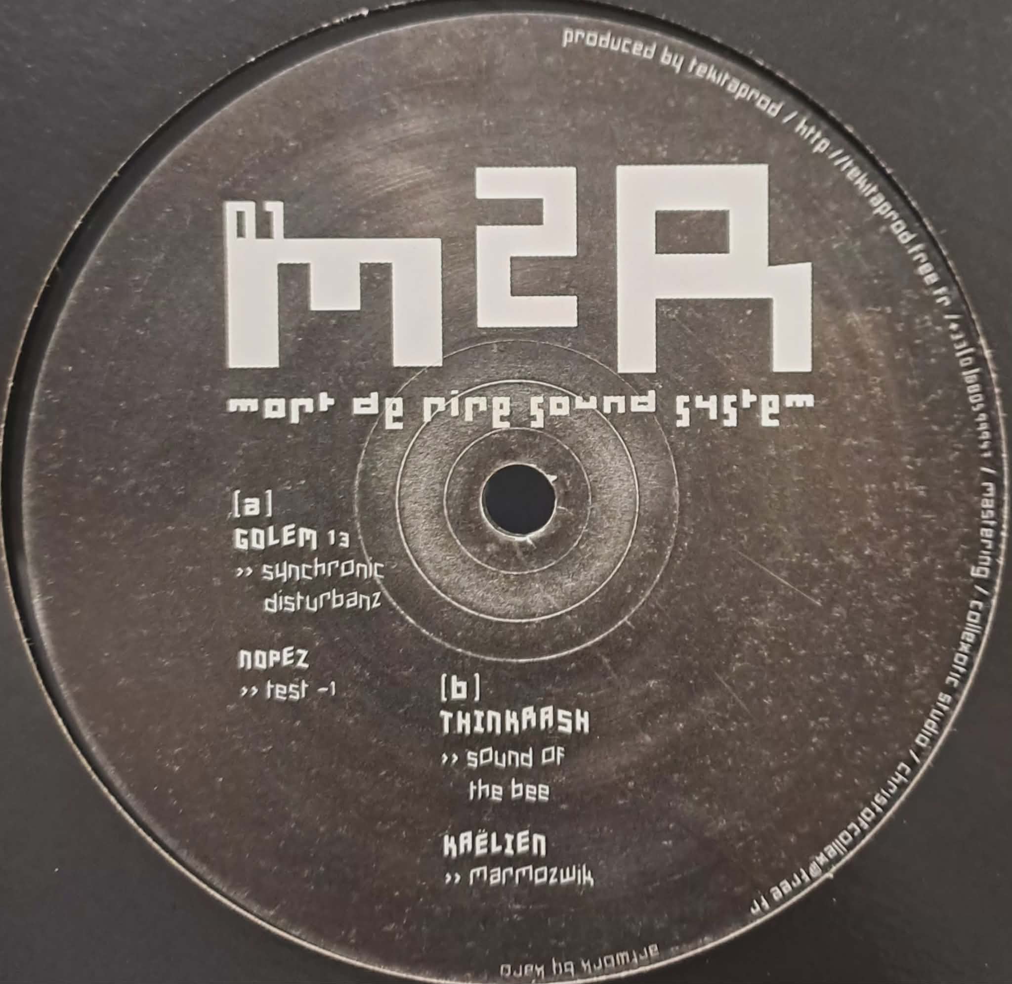 Mort De Rire Sound System 01 - vinyle tribe