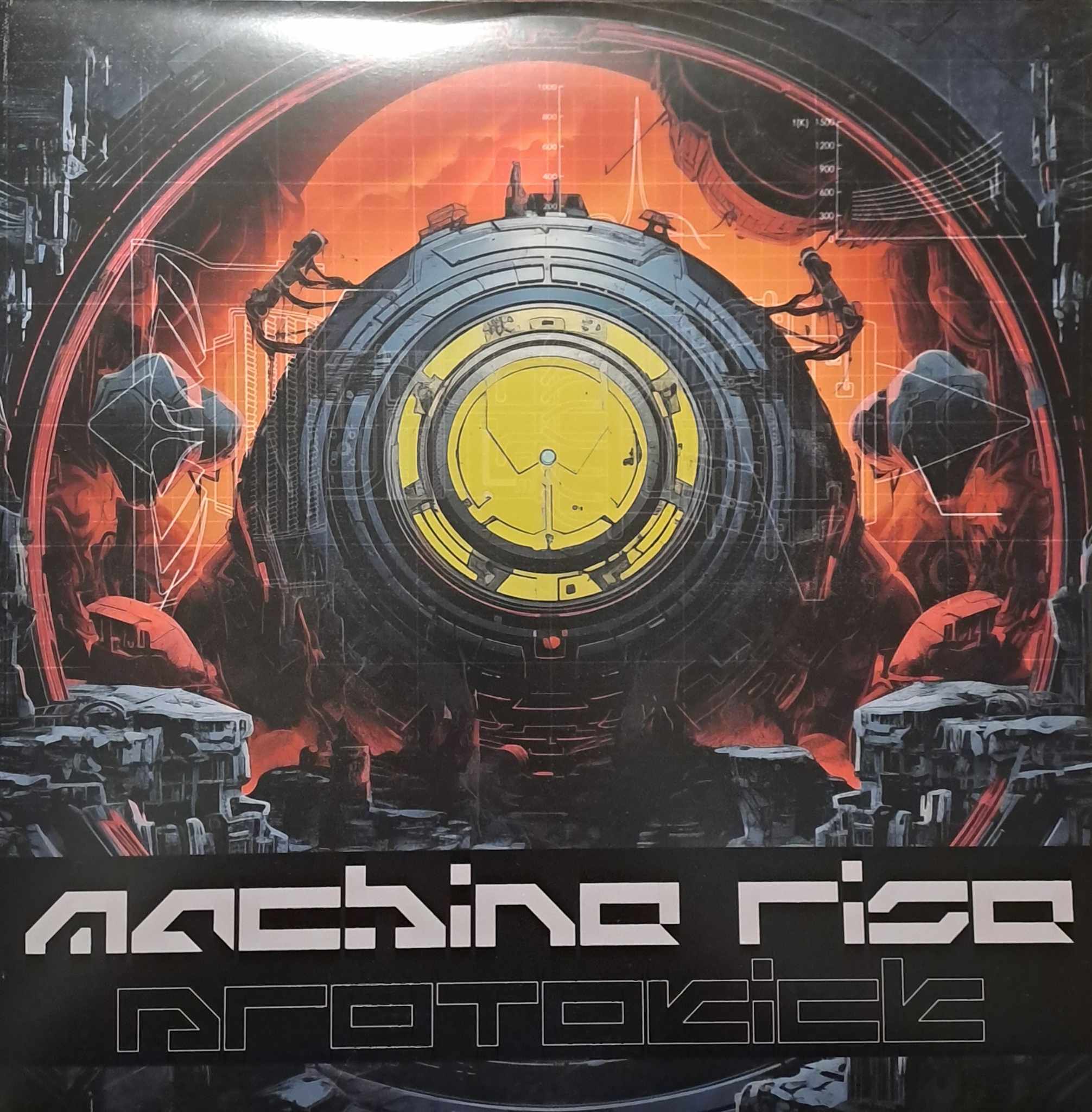 Machine Rise 001 - vinyle freetekno