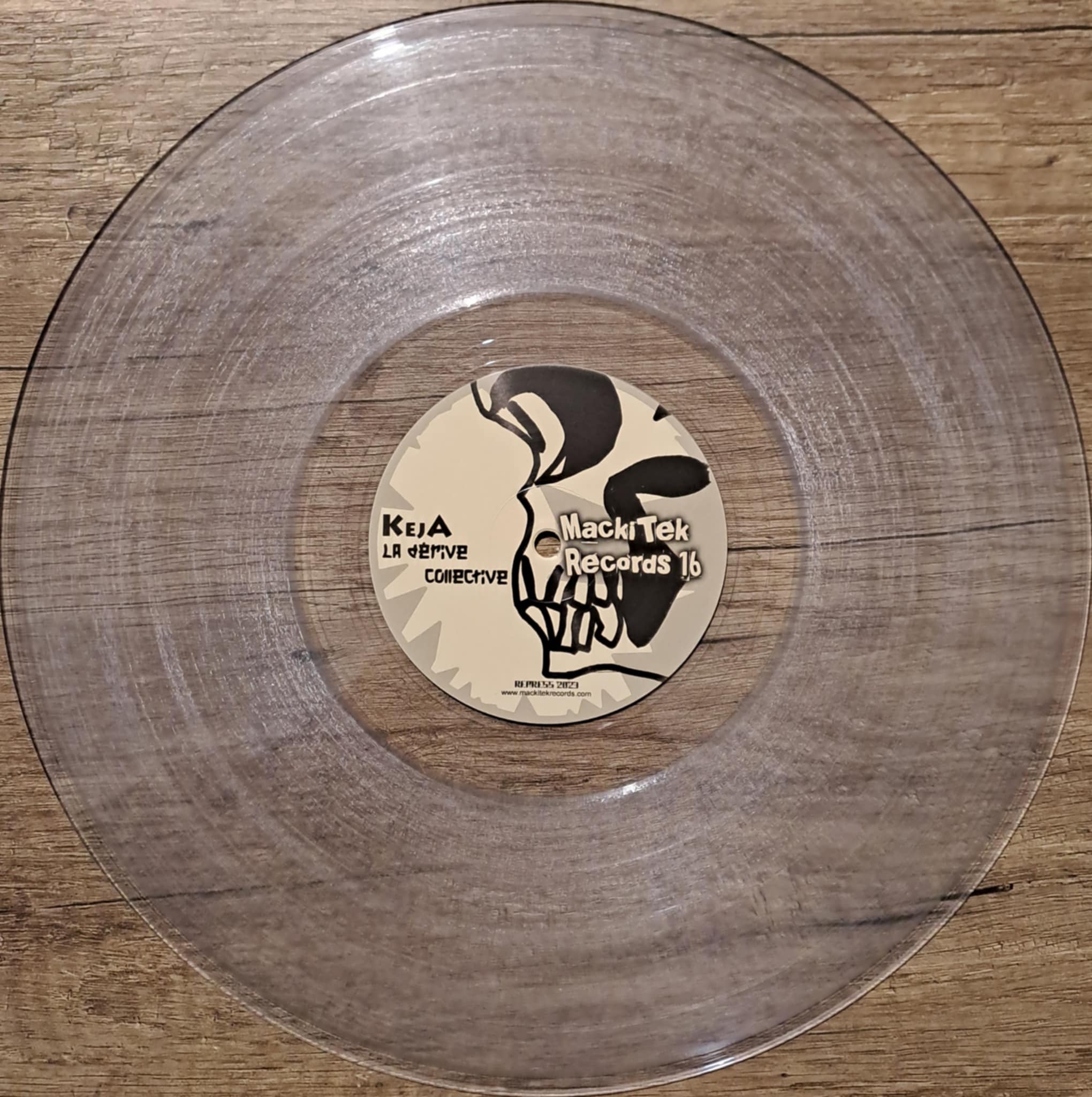 Mackitek 16 RP (Crystal Clear) (toute dernière copie en stock) - vinyle freetekno