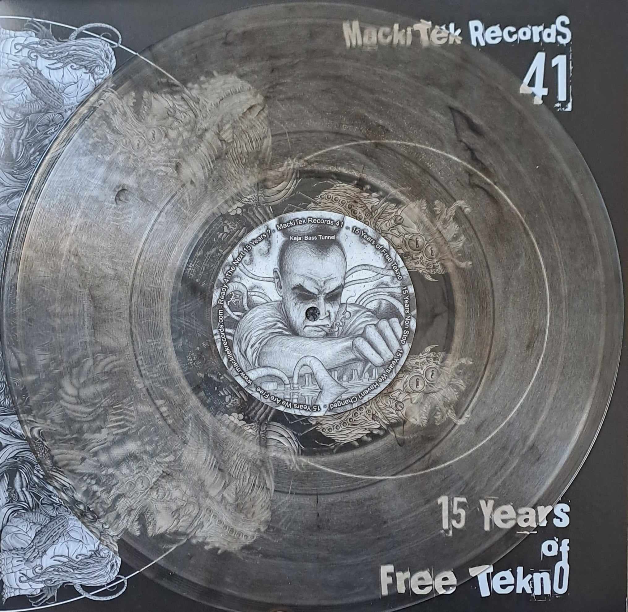 Mackitek 41 (Transparent) - vinyle freetekno