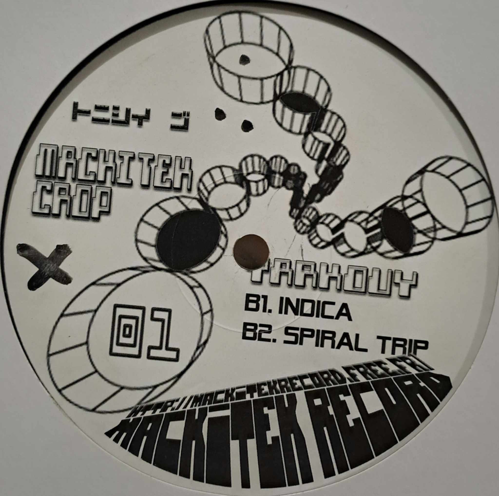 Mackitek Crop 01 - vinyle freetekno