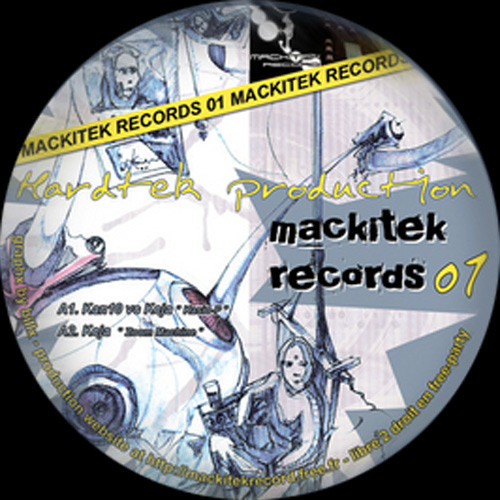 Mackitek Records 01 - vinyle freetekno