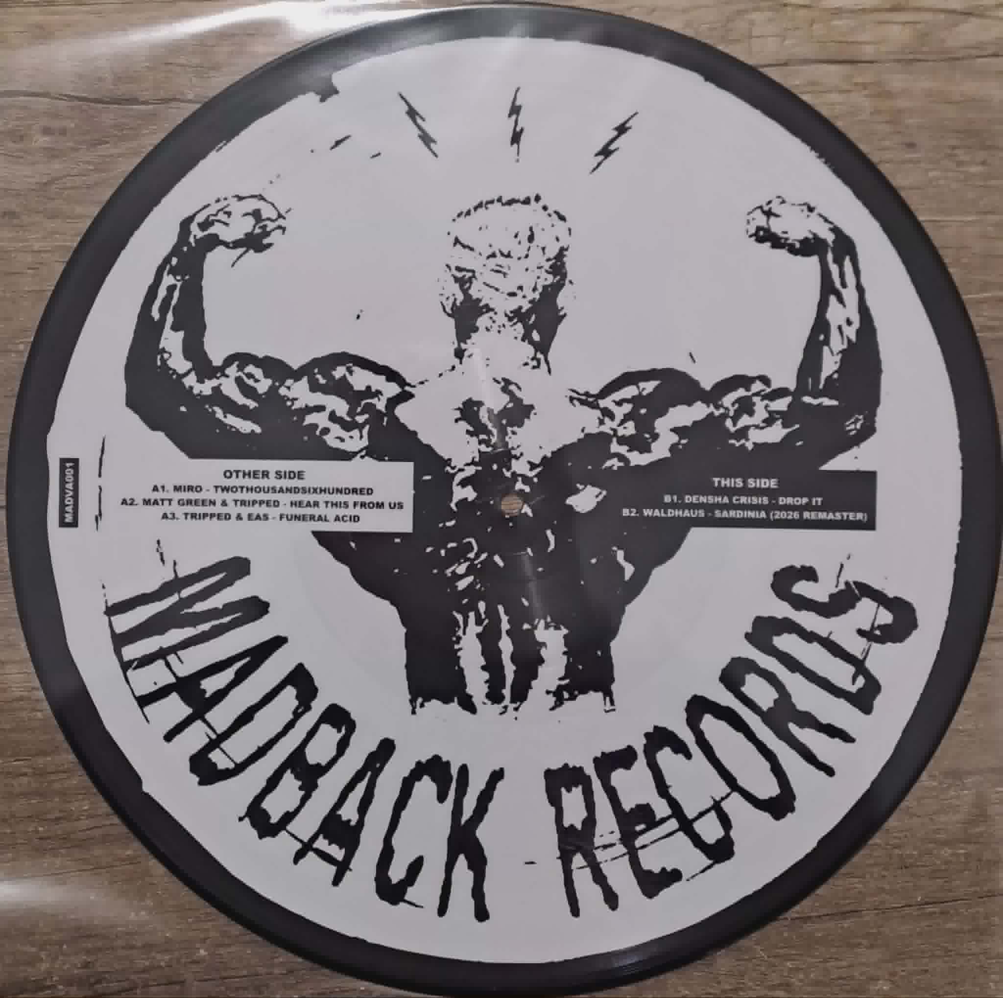 Mad Inch VA 001 Part 1 (Picture) - vinyle hard techno
