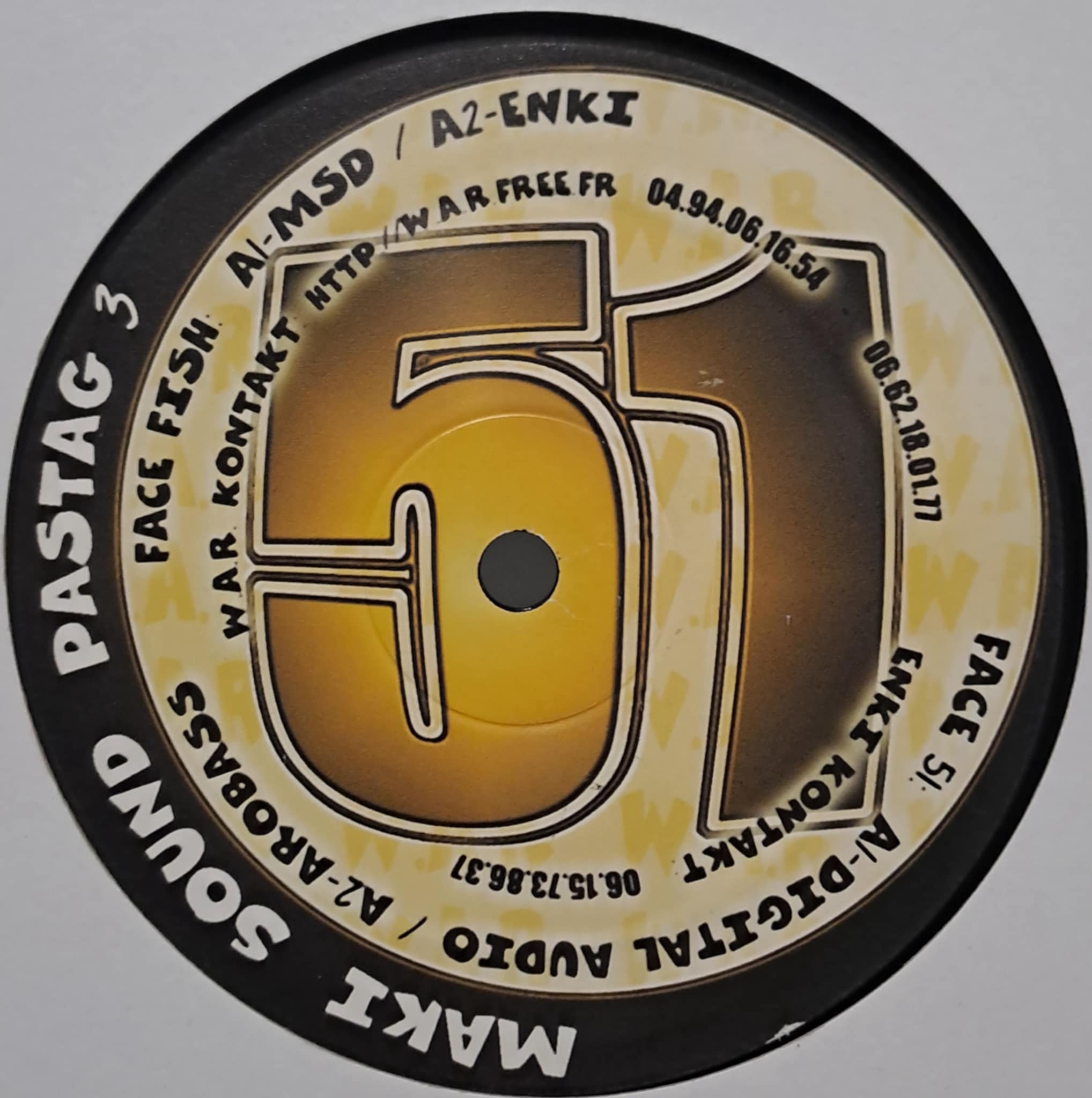 Maki Sound Pastag 03 - vinyle freetekno