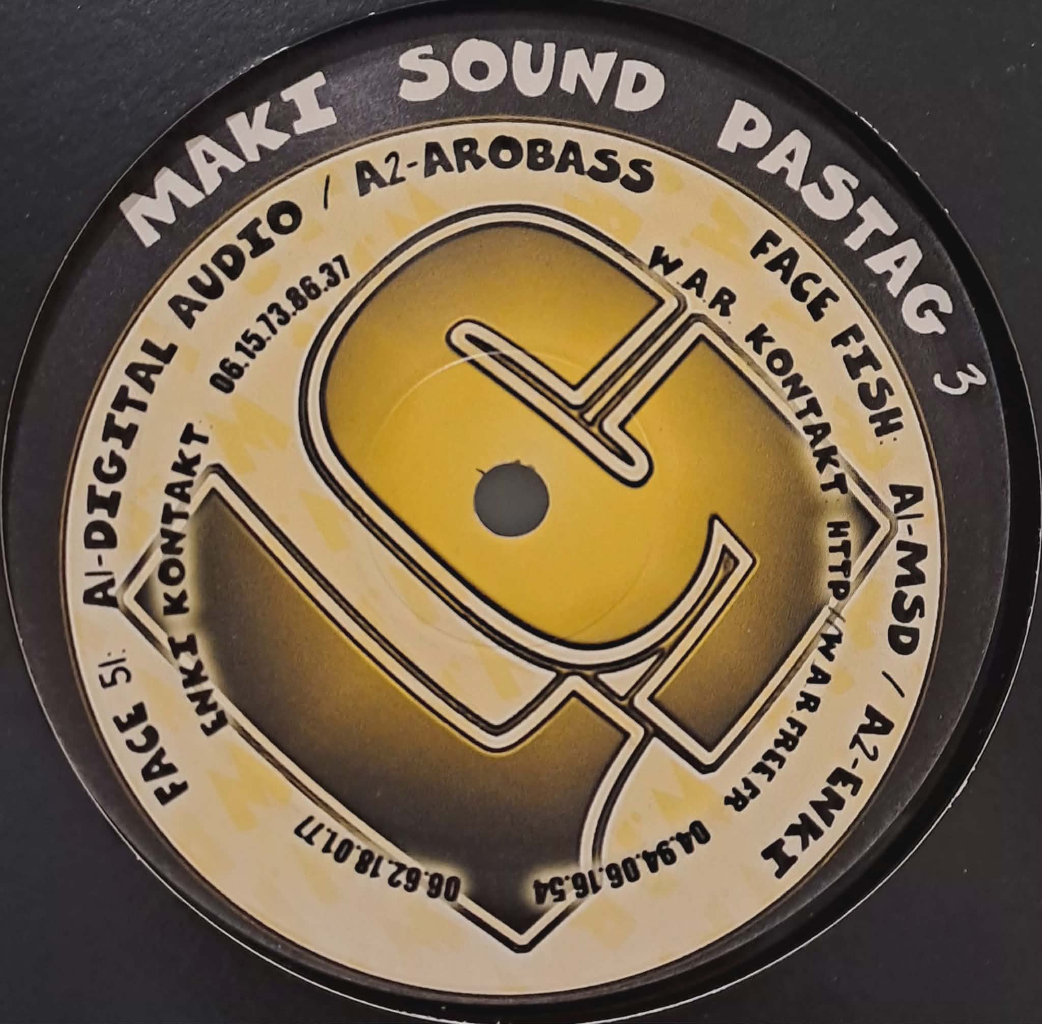 Maki Sound Pastag 03 - vinyle tribe