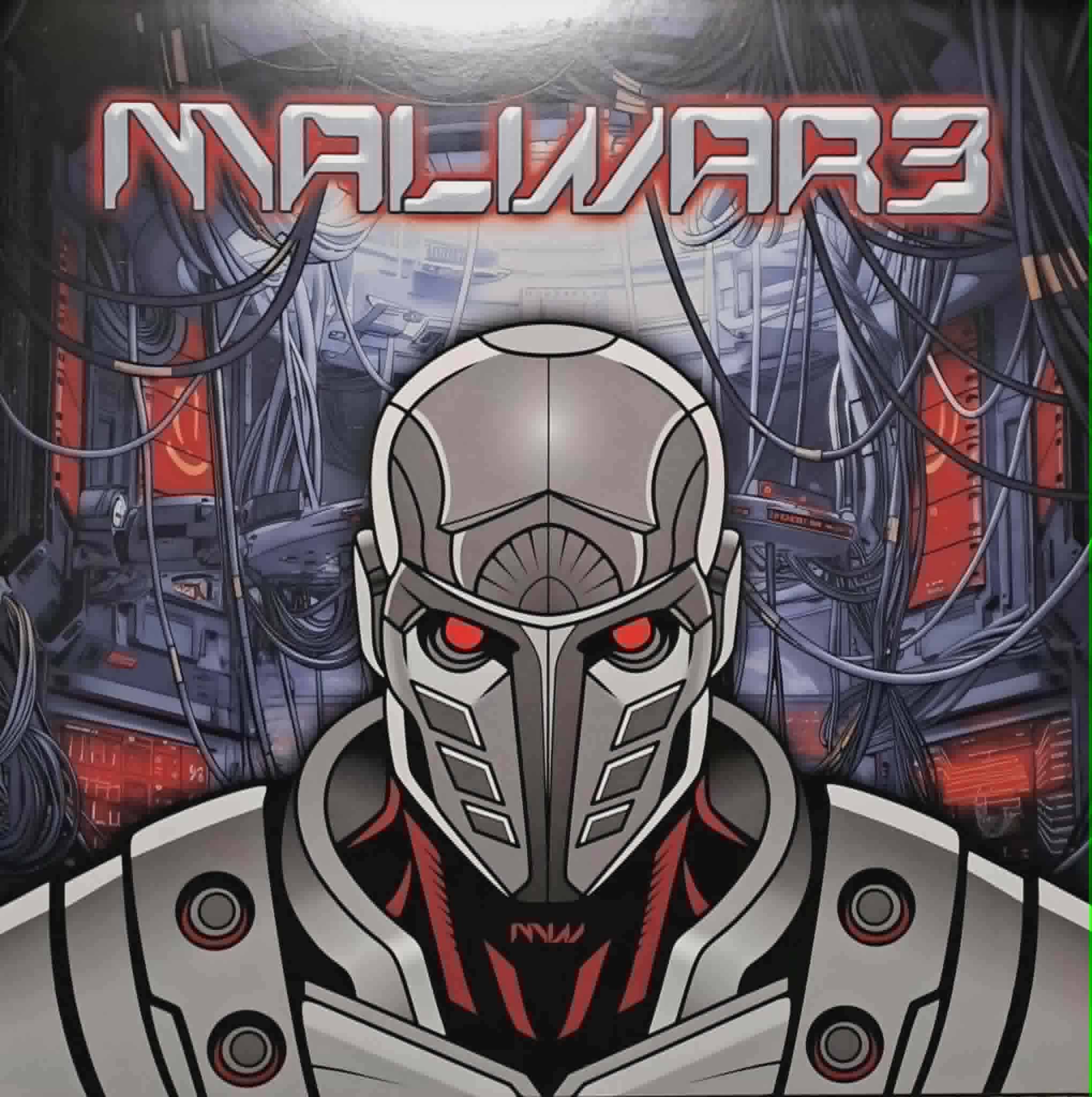 Malware 01 Black - vinyle gabber