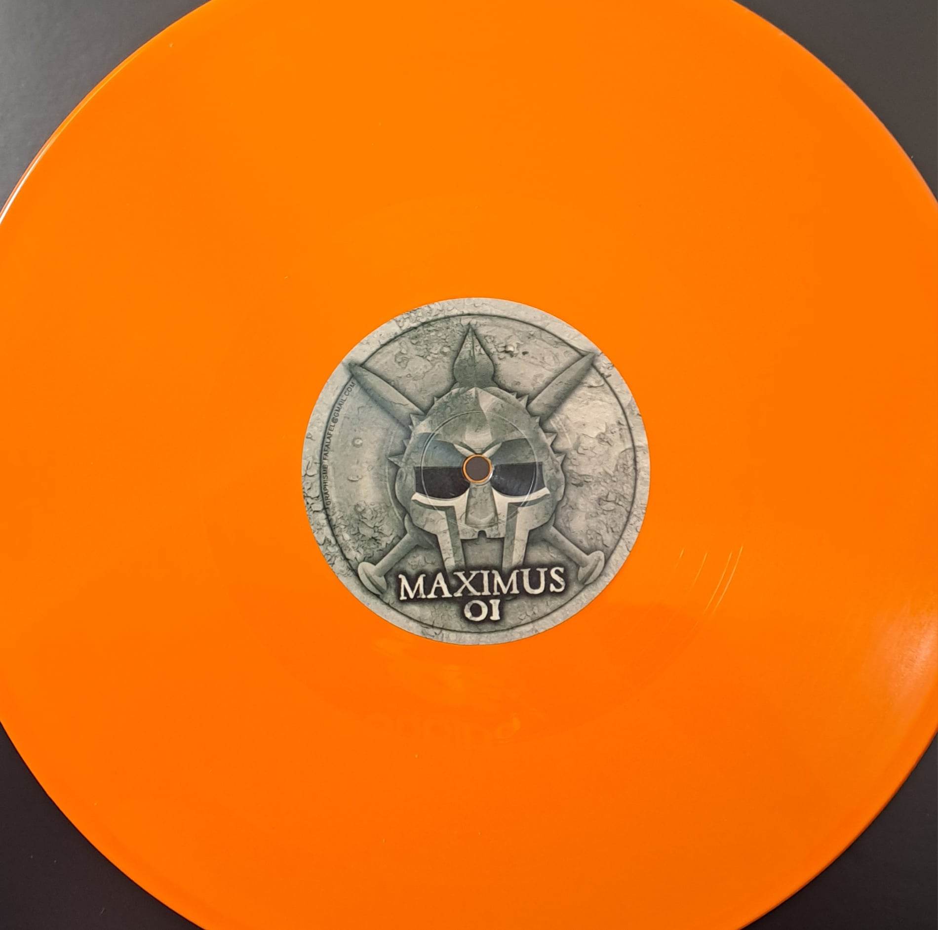 Maximus 01 RP - vinyle freetekno
