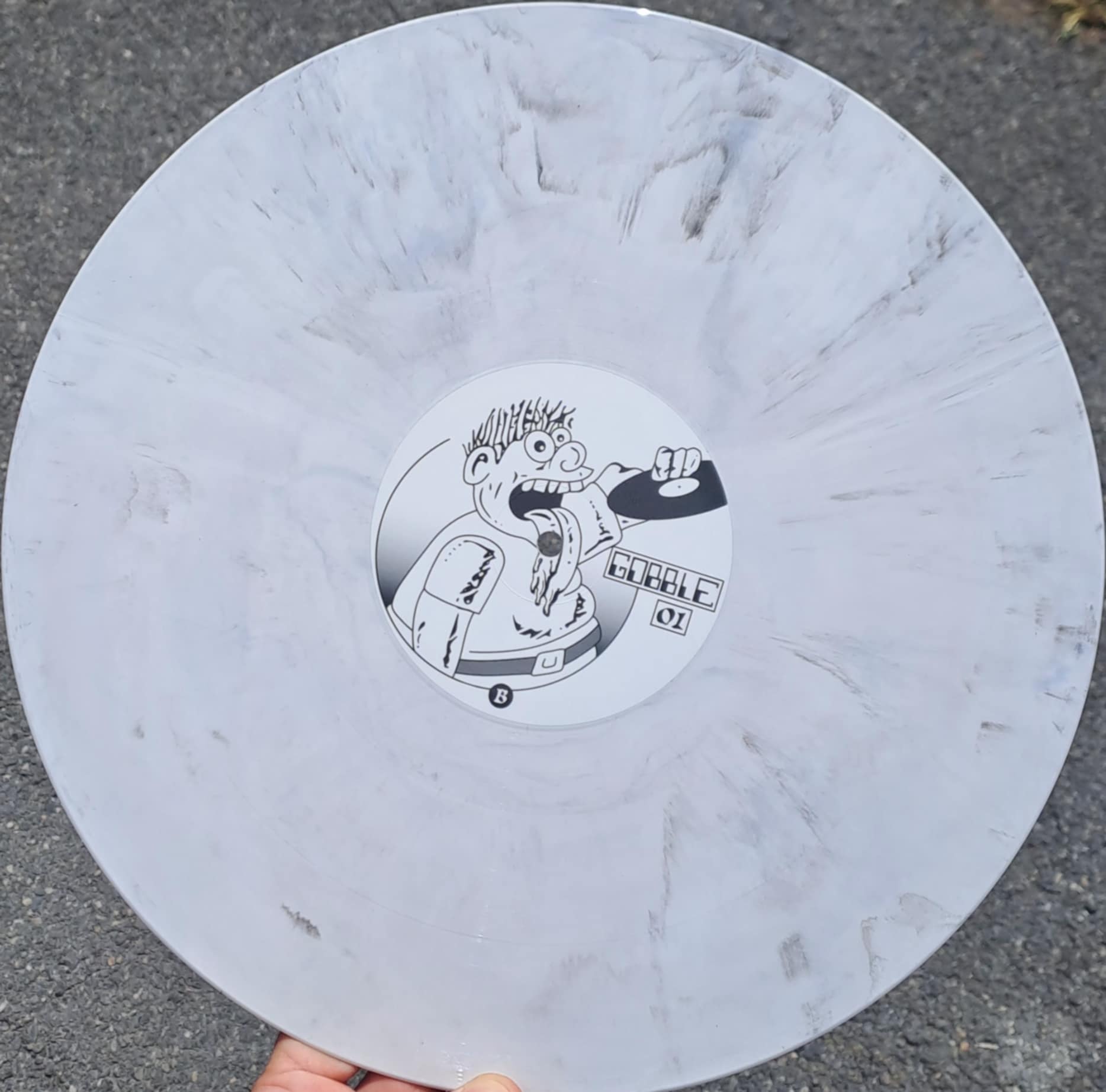 Mazykka Reprints -1 RP Marbré (RP Gobble 01) - vinyle gabber