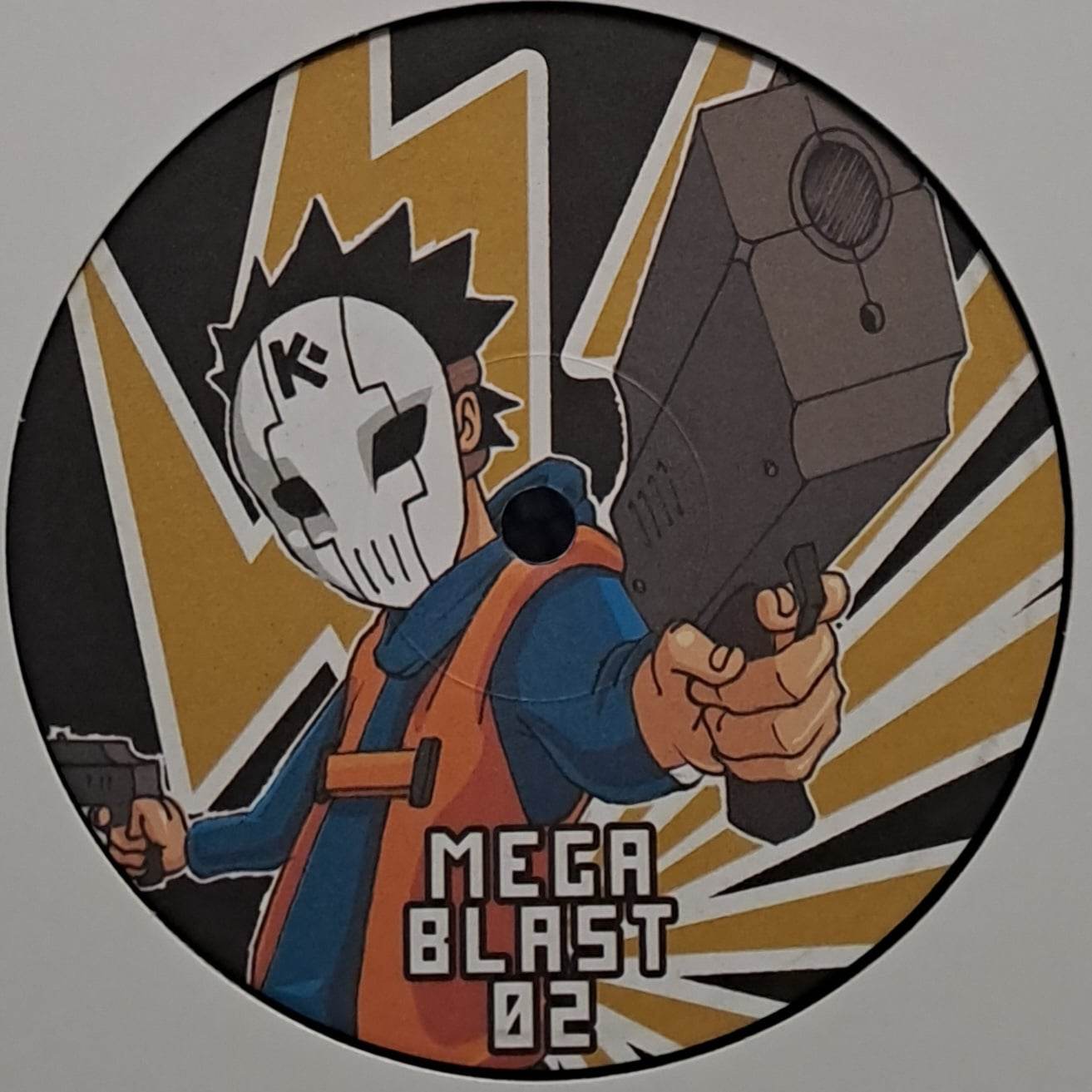 Megablast 02 - vinyle Hardfloor