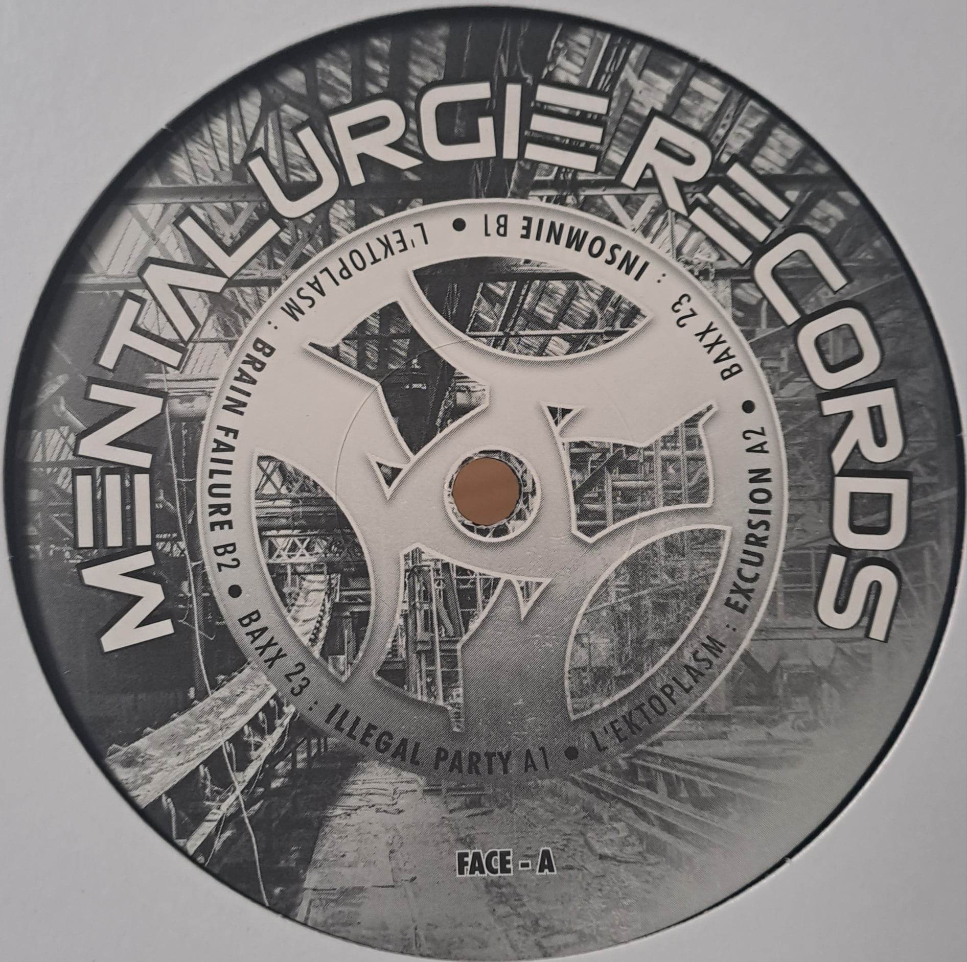 Mentalurgie 001 - vinyle hard techno