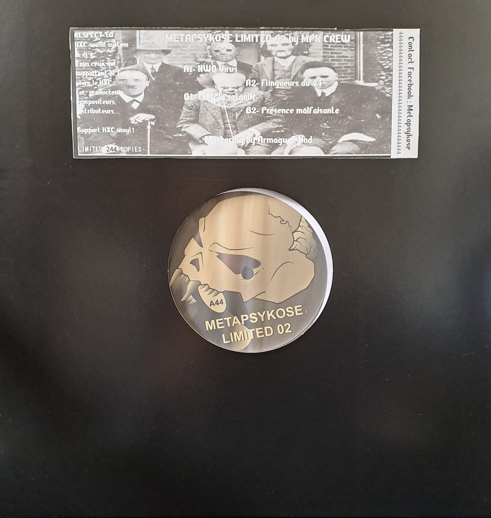 Metapsykose Limited 02 (dernières copies en stock) - vinyle hardcore