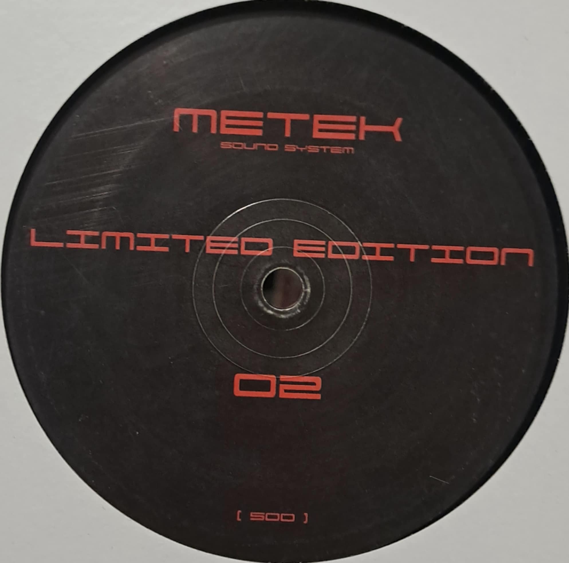 Metek Limited Edition 02 - vinyle freetekno