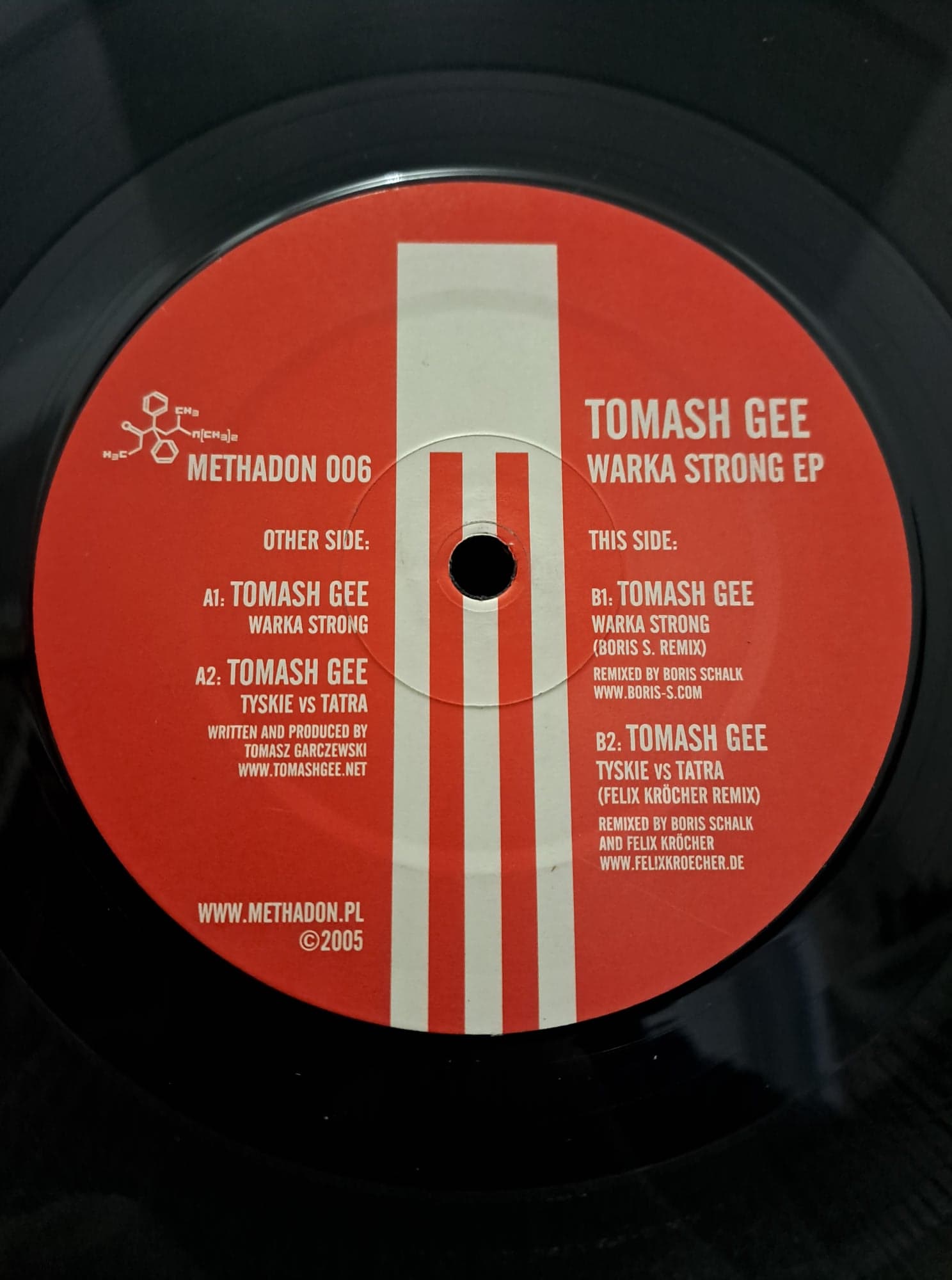 Methadon 06 - vinyle hard techno