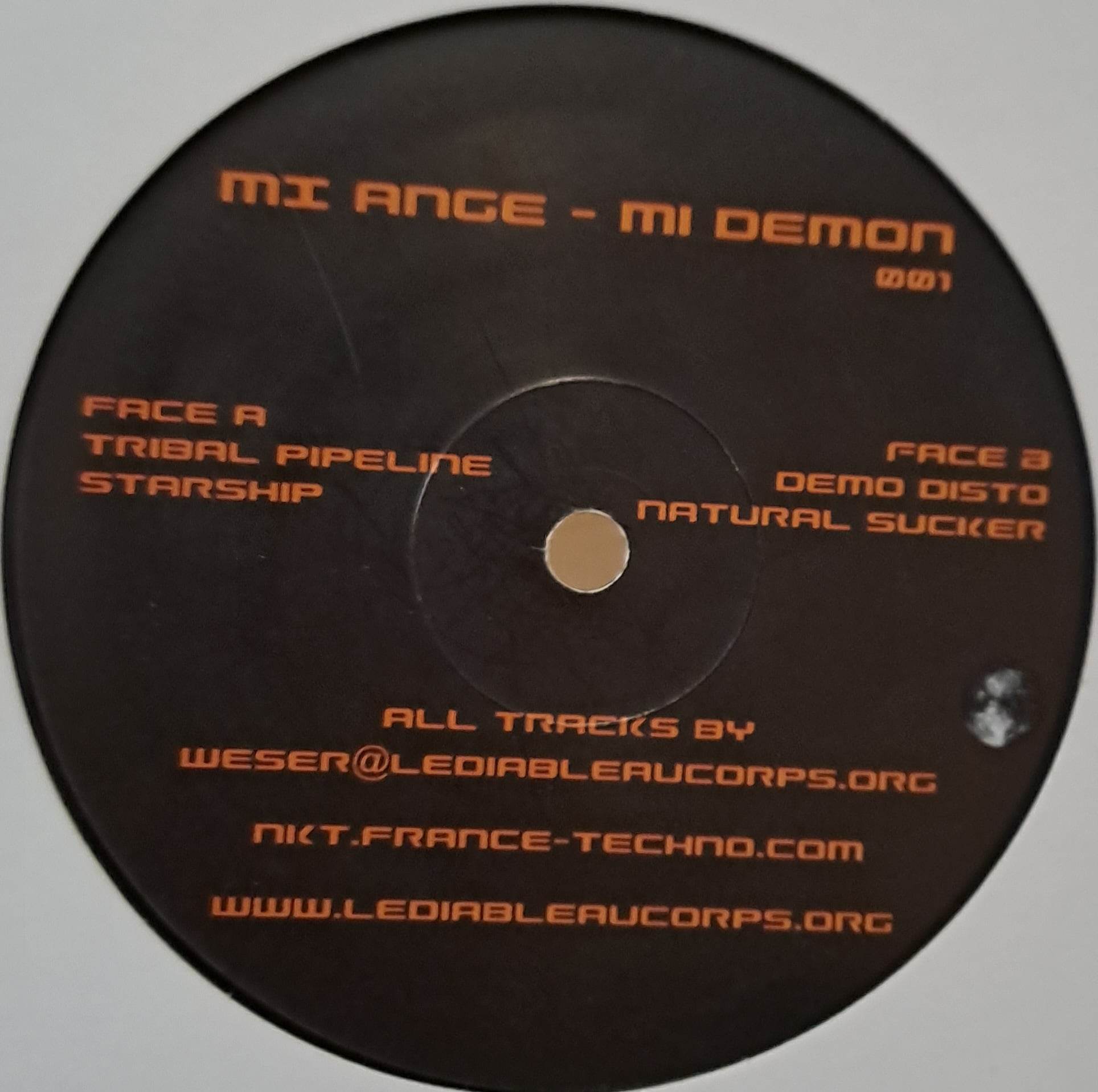 Mi Ange-Mi Demon 001 - vinyle Hardfloor