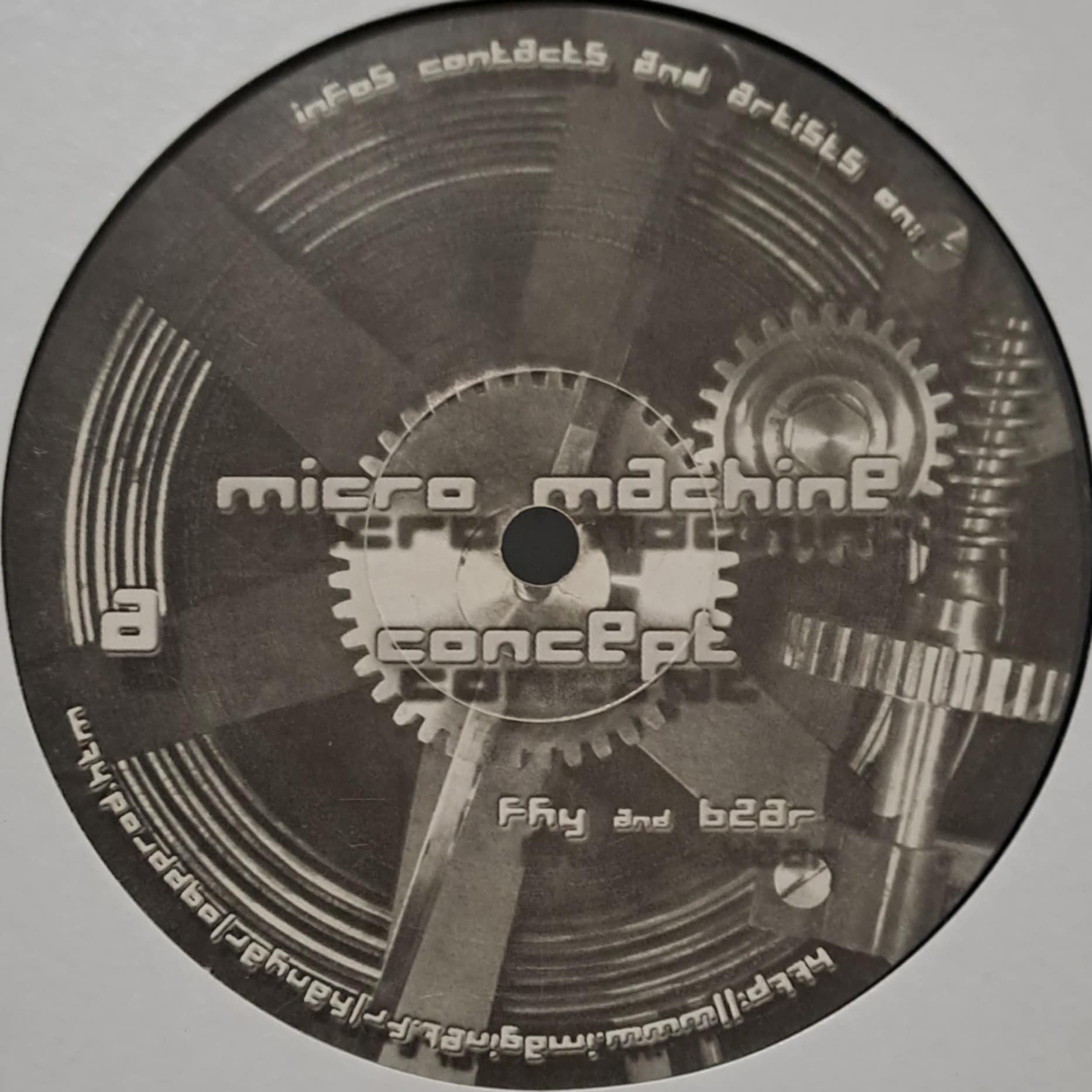Micromachine 01 - vinyle freetekno