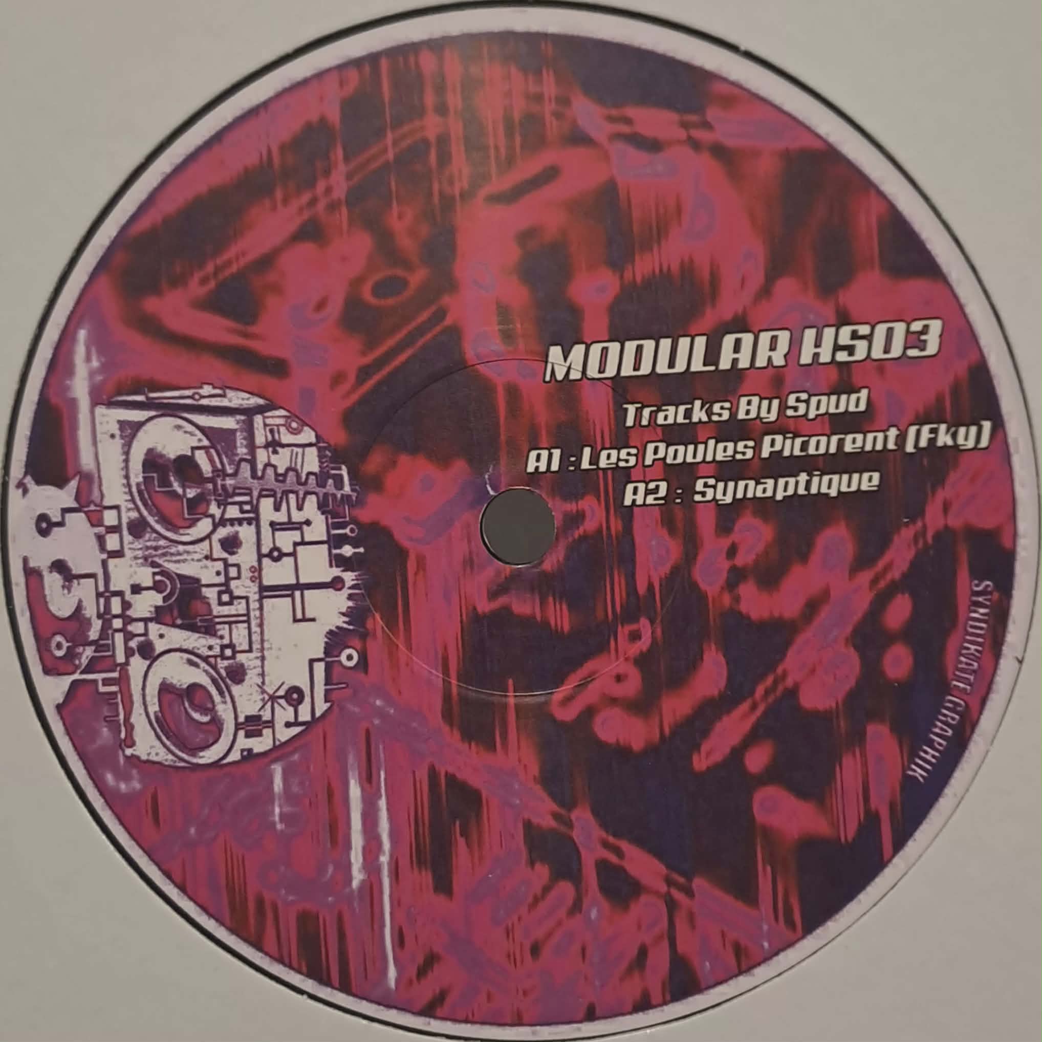 Modular HS 03 RP - vinyle freetekno