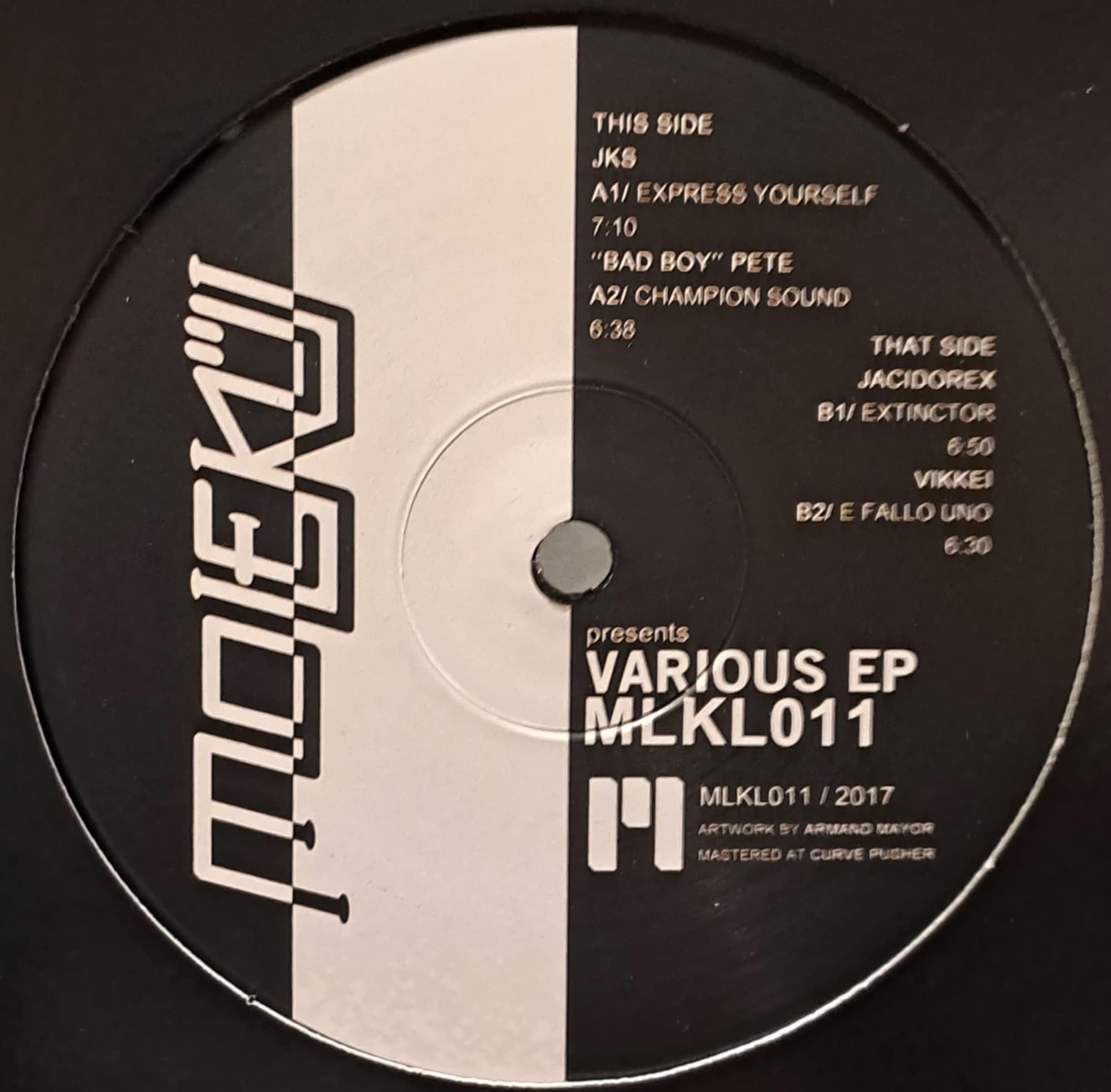 Molekül 011 RP - vinyle acid
