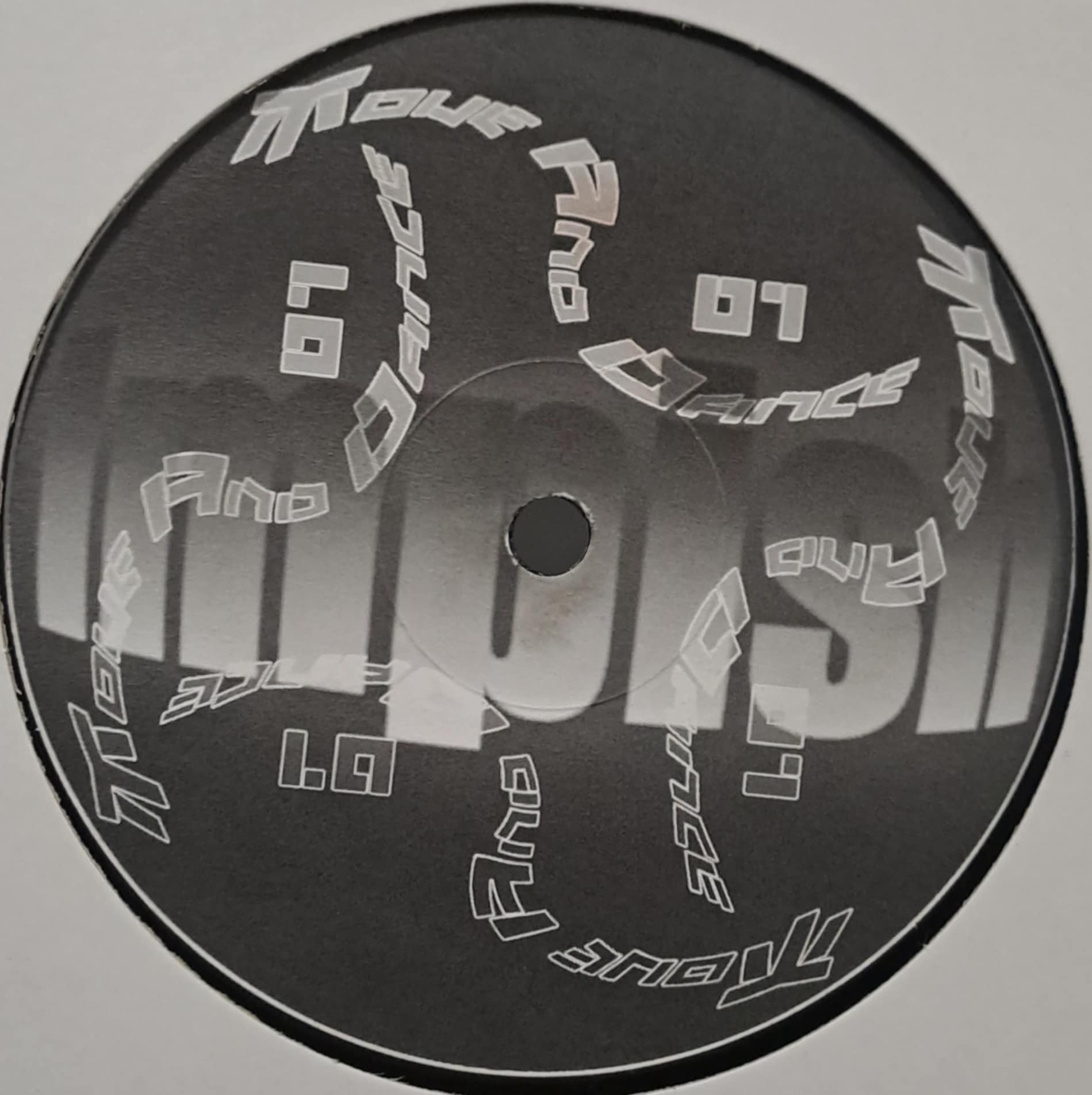 Move And Dance 01 - vinyle freetekno