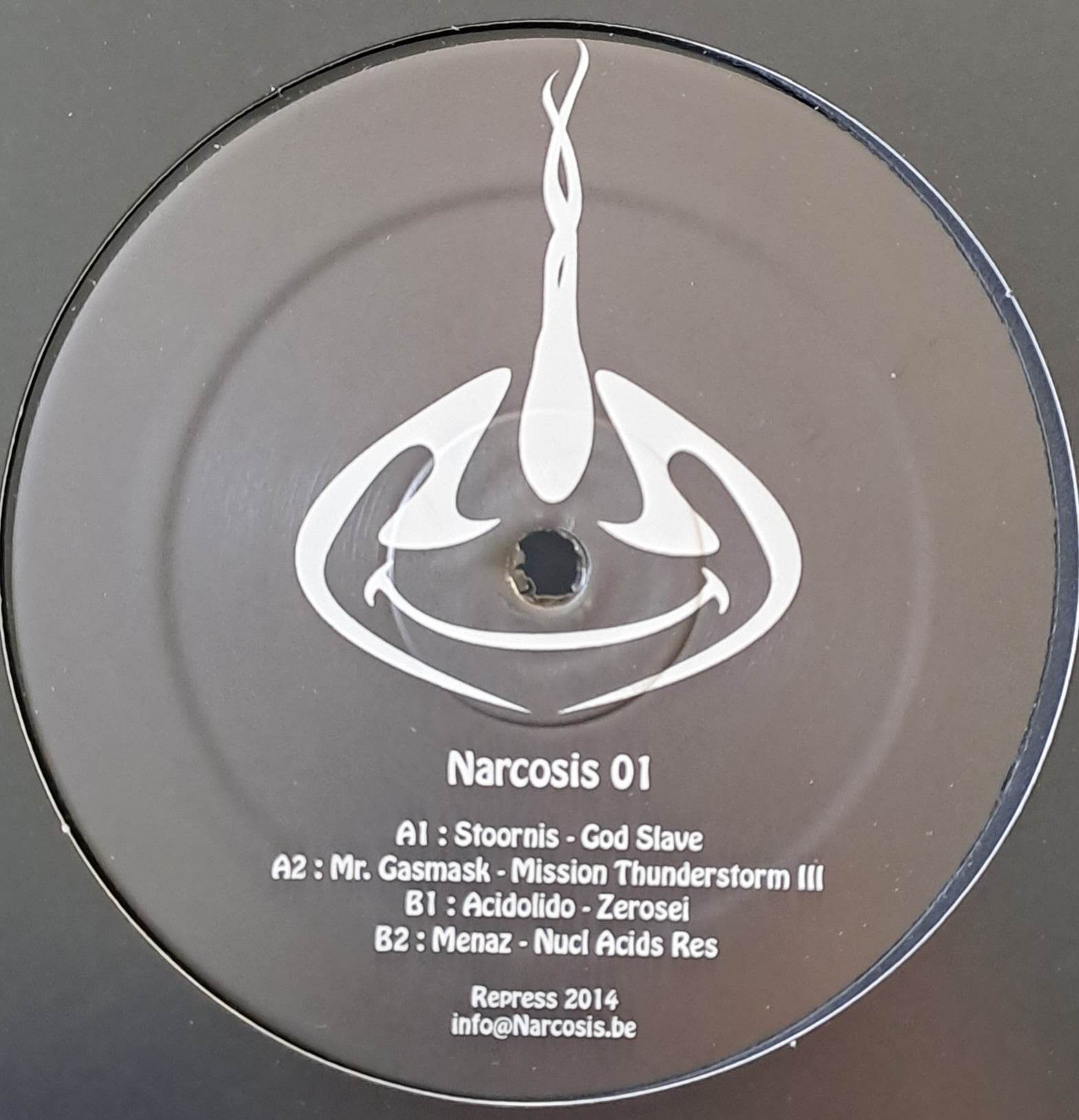 Narcosis 01 RP (toute dernière copie en stock) - vinyle acid