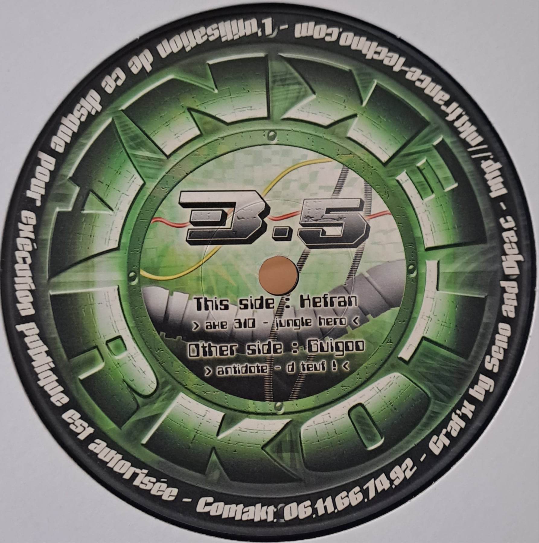 Narkotek 3.5 - vinyle freetekno