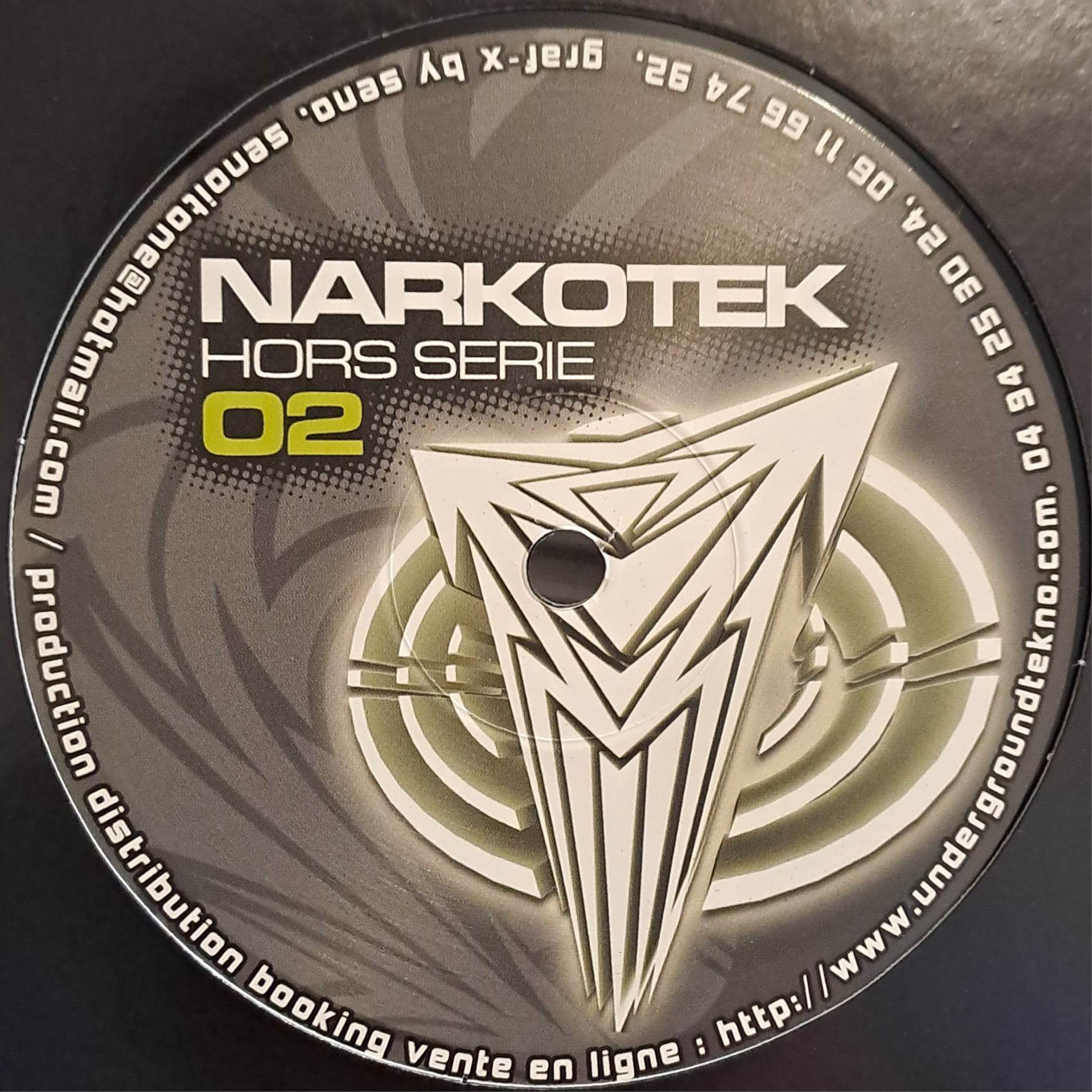 Narkotek HS 02 RP - vinyle freetekno