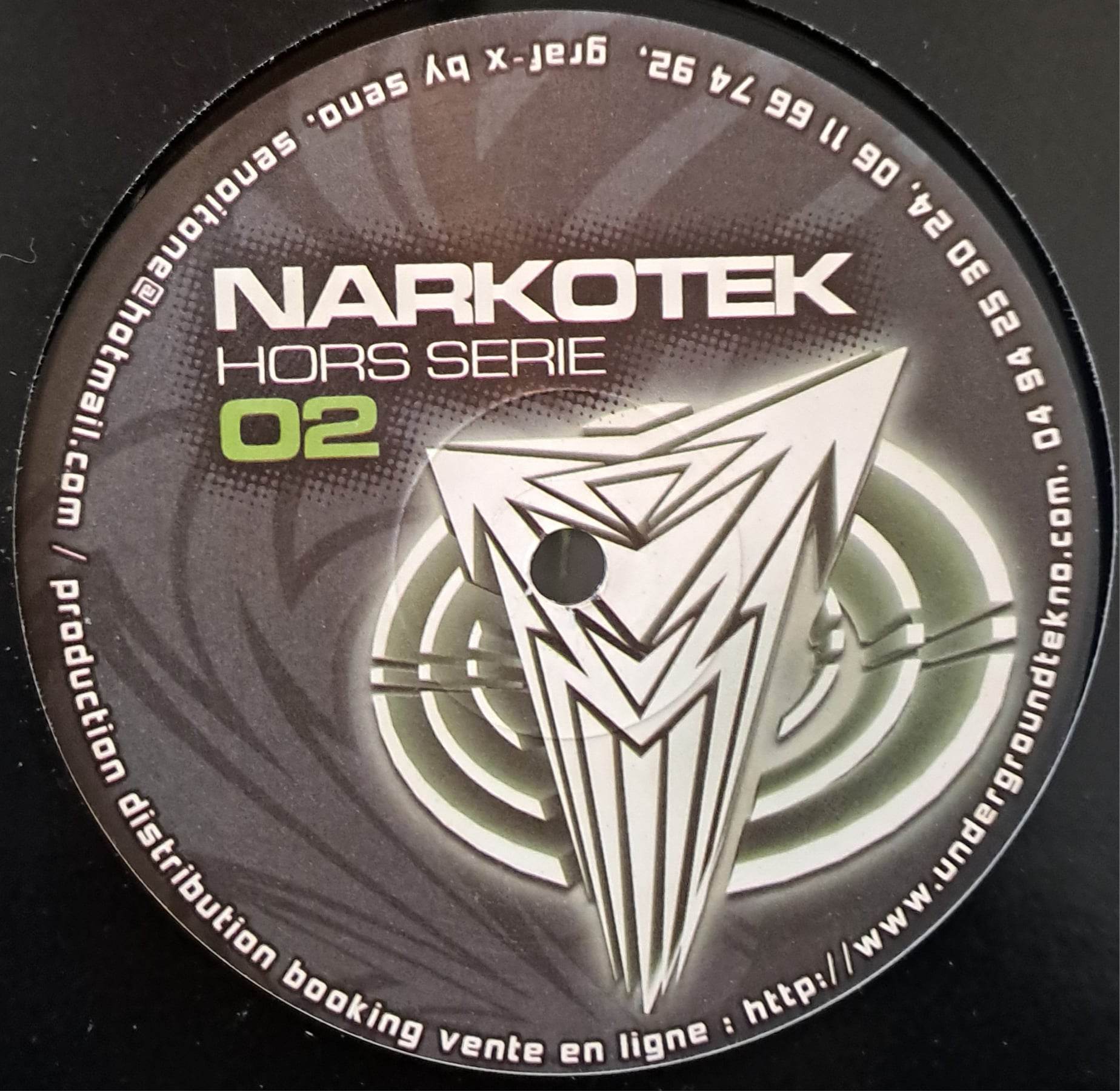 Narkotek HS 02 - vinyle freetekno