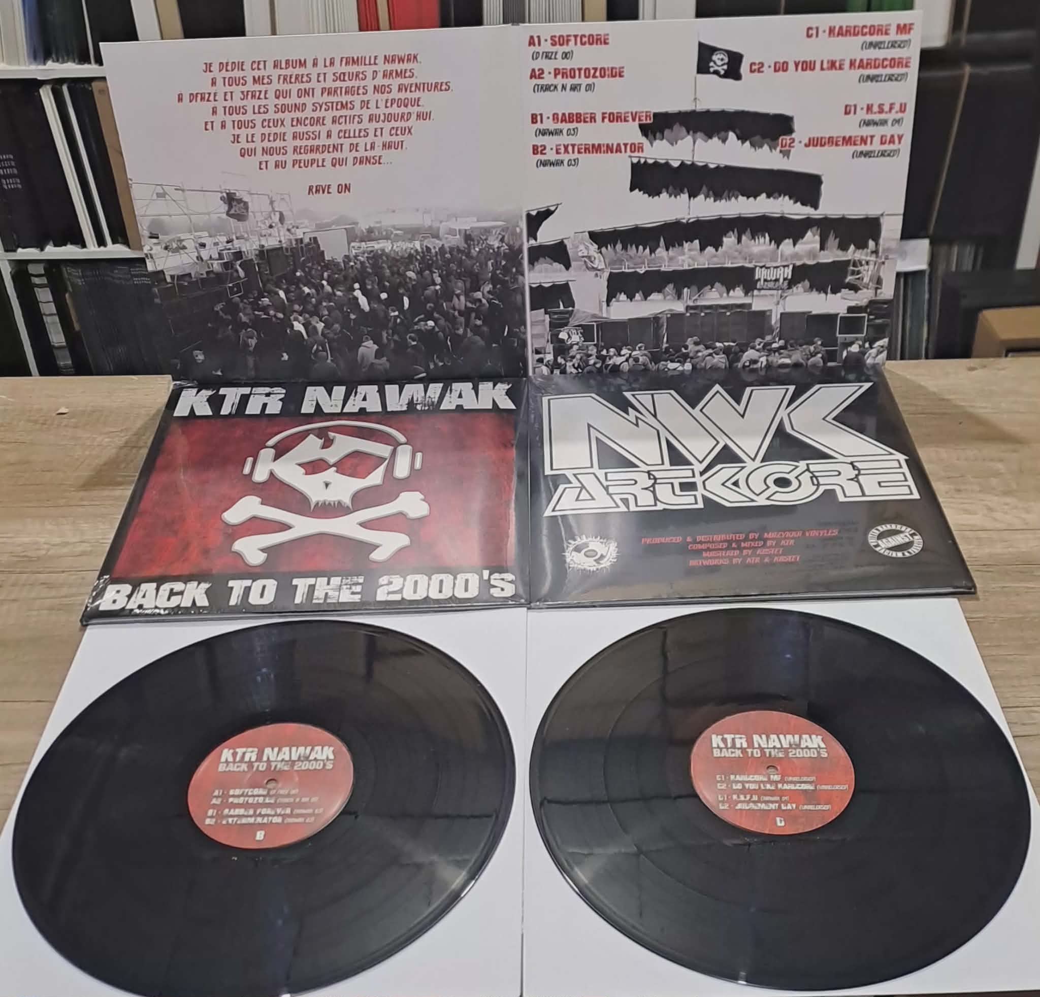 Nawak LP 01 Black - vinyle hardcore