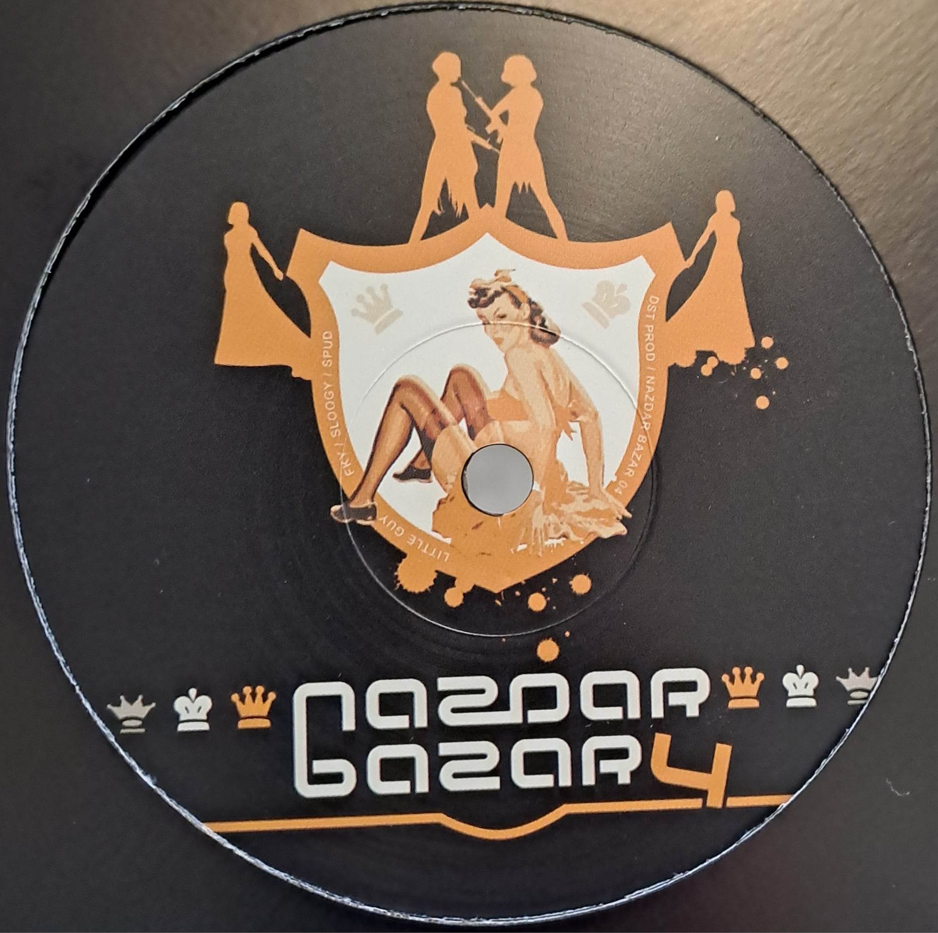 Nazdar Bazar 04 RP - vinyle freetekno