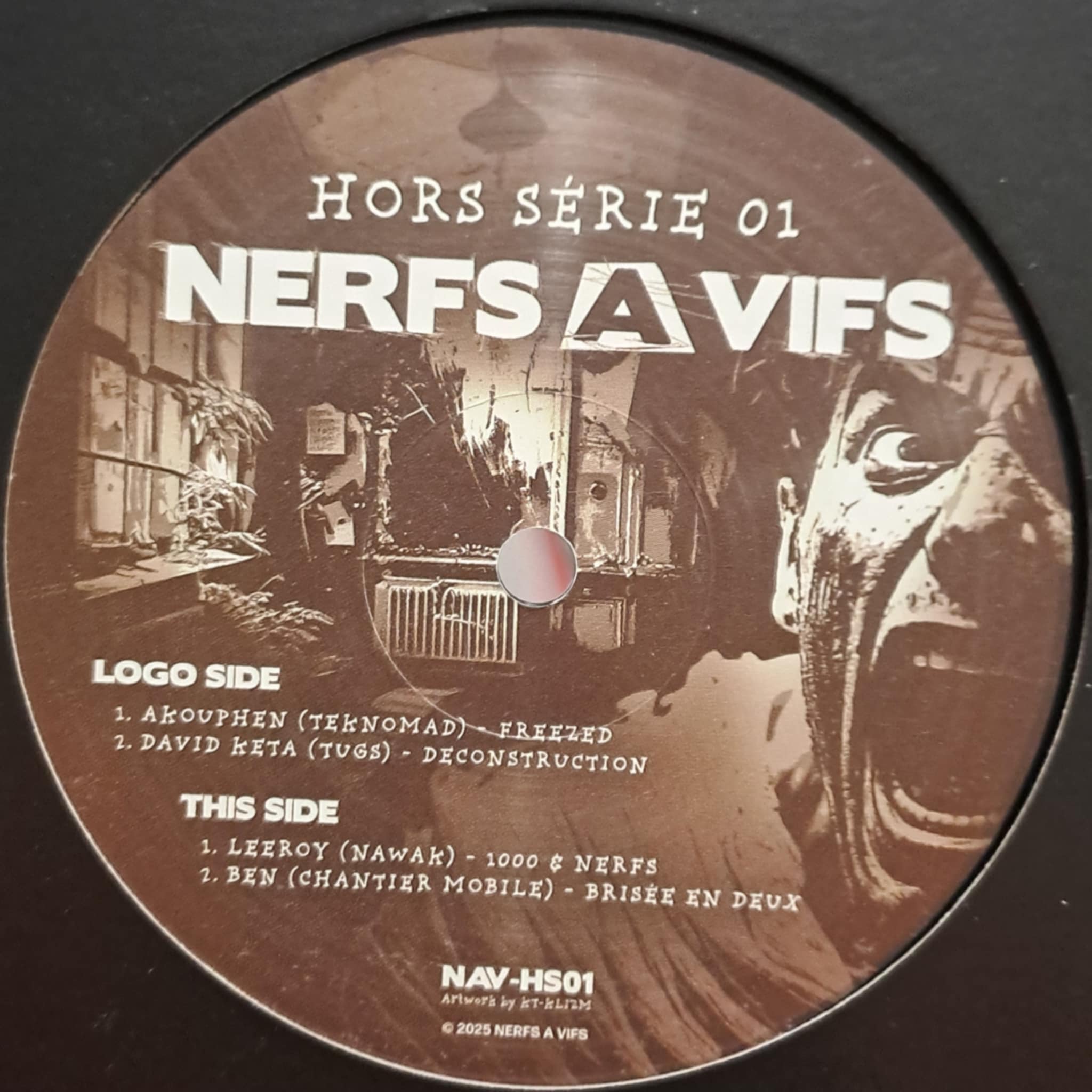 Nerfs A Vifs 01 HS - vinyle hardcore