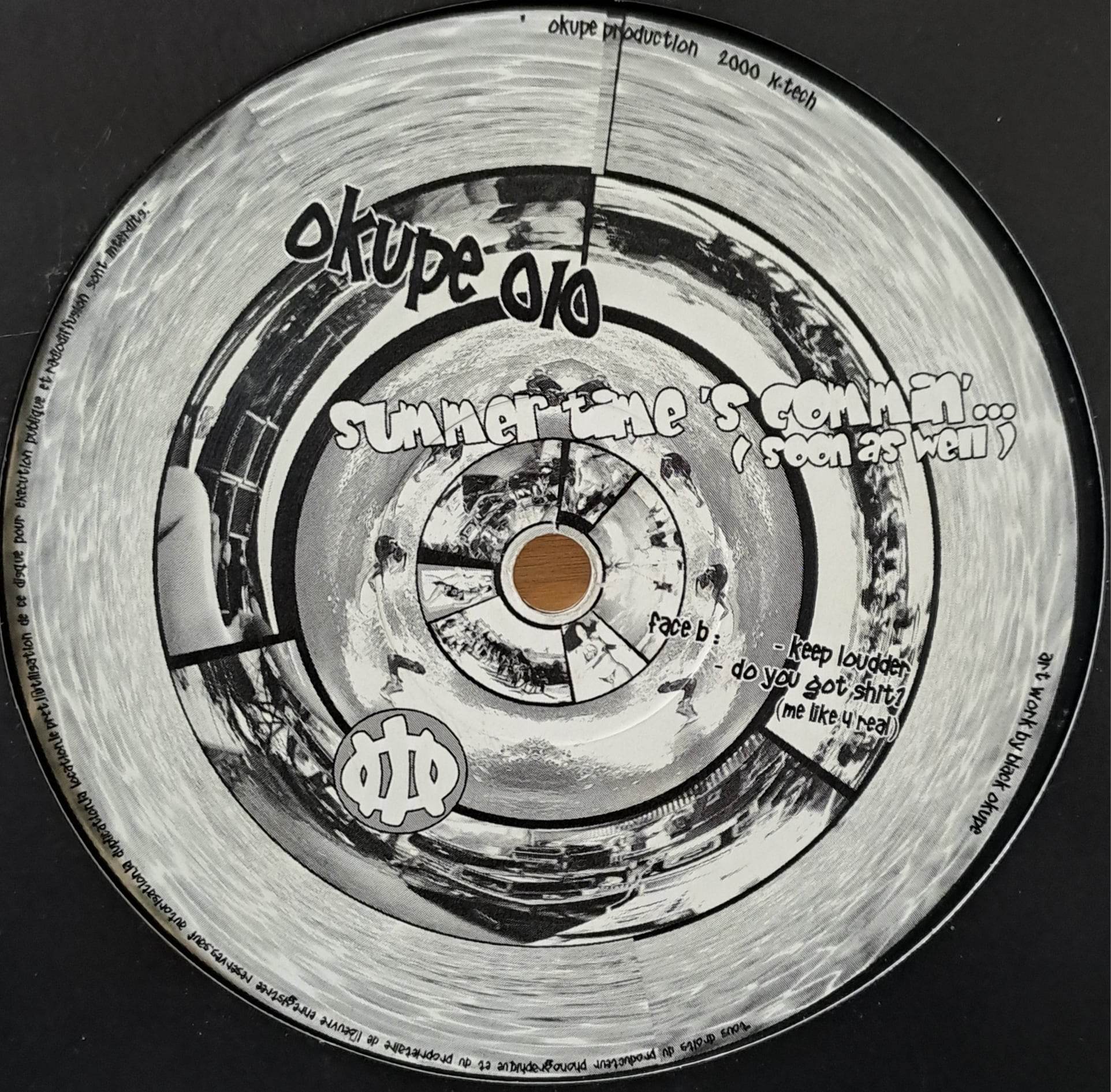 Okupe 010 - vinyle freetekno