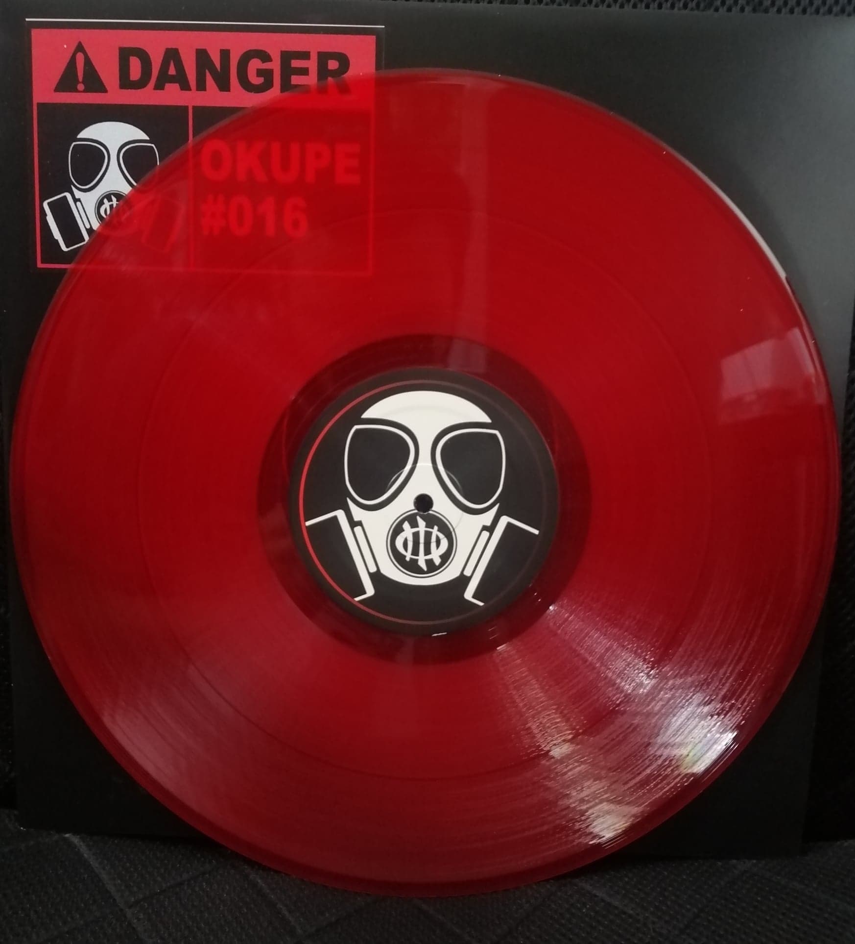 Okupe 16 RP (Rouge) (toute dernière copie en stock) - vinyle freetekno