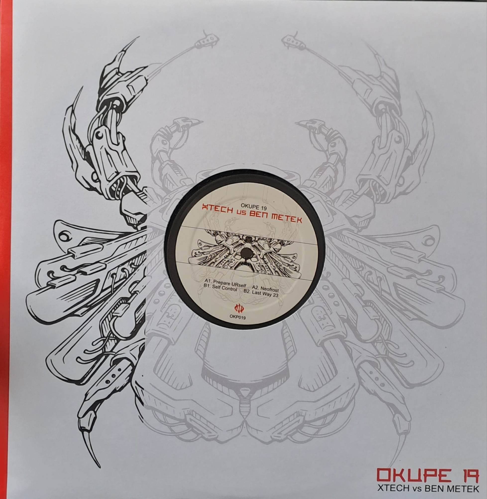 Okupe 19 (dernières copies en stock) - vinyle freetekno
